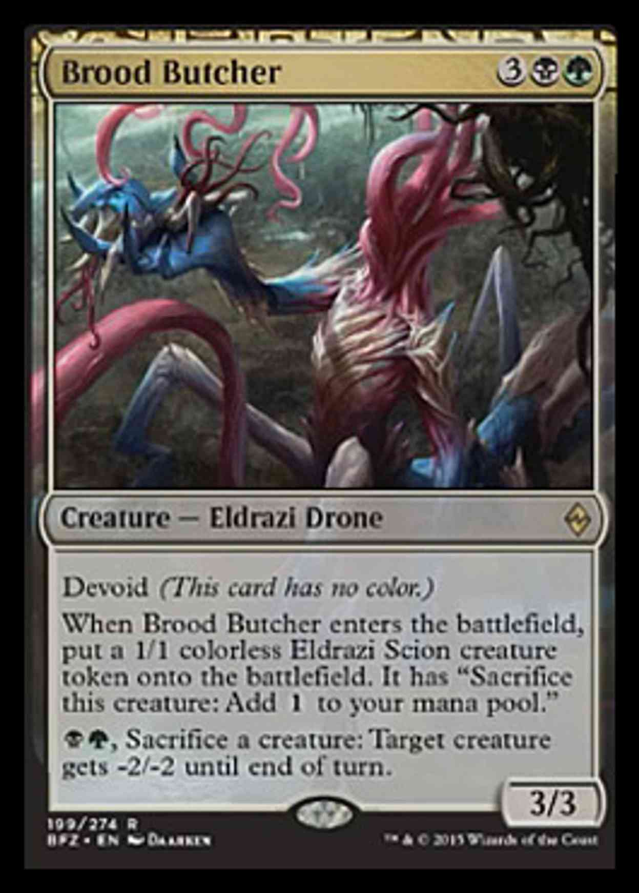 Brood Butcher magic card front