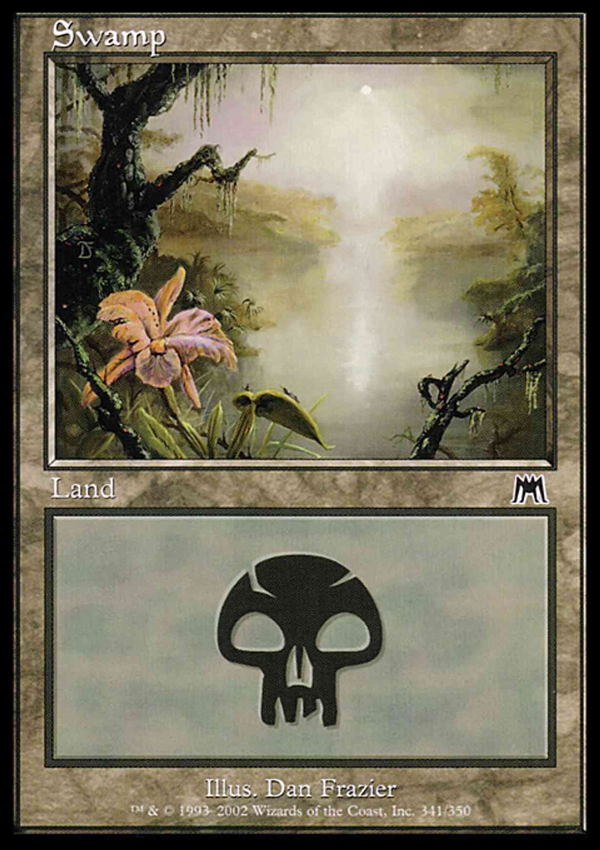 Swamp (341) magic card front