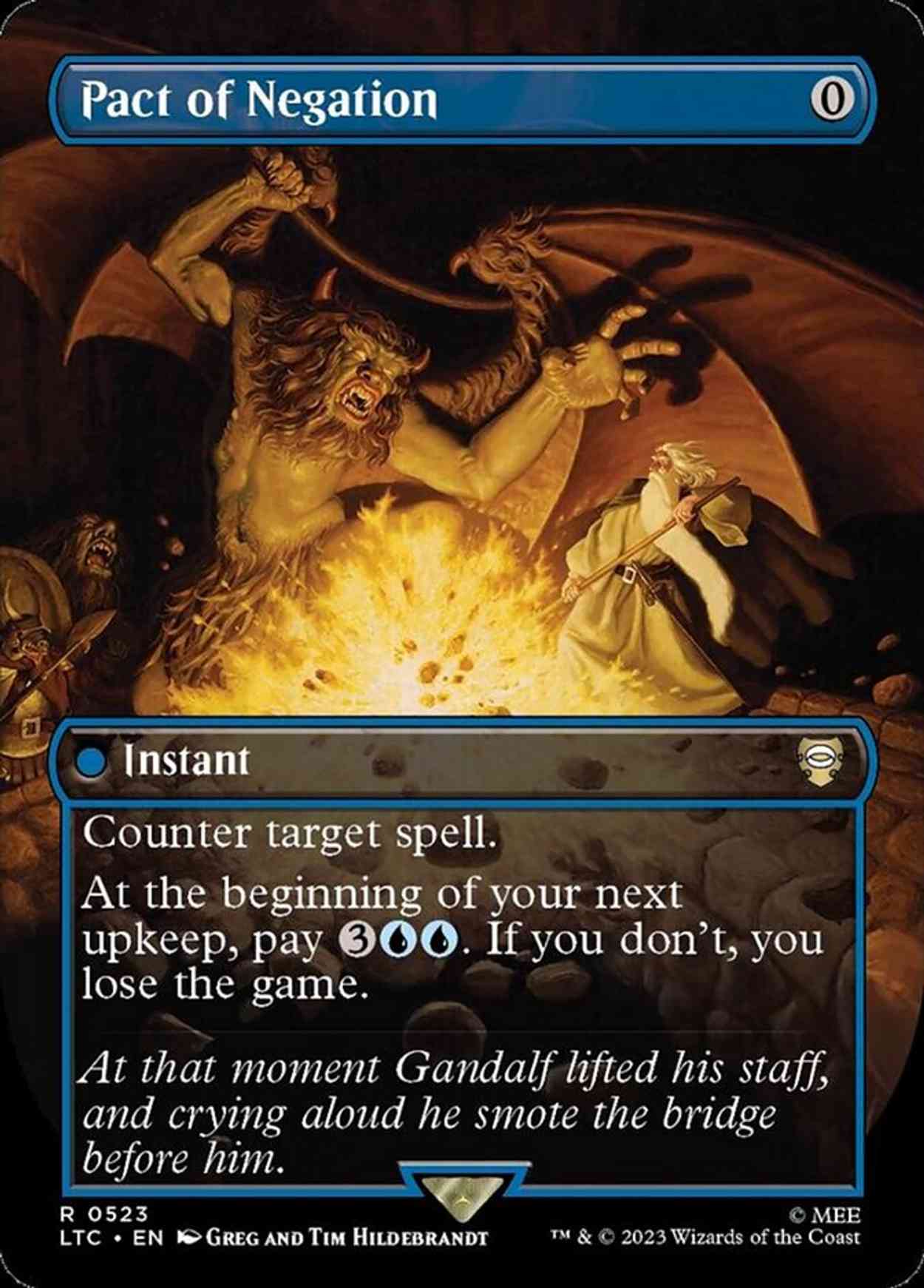 Pact of Negation (Borderless) magic card front