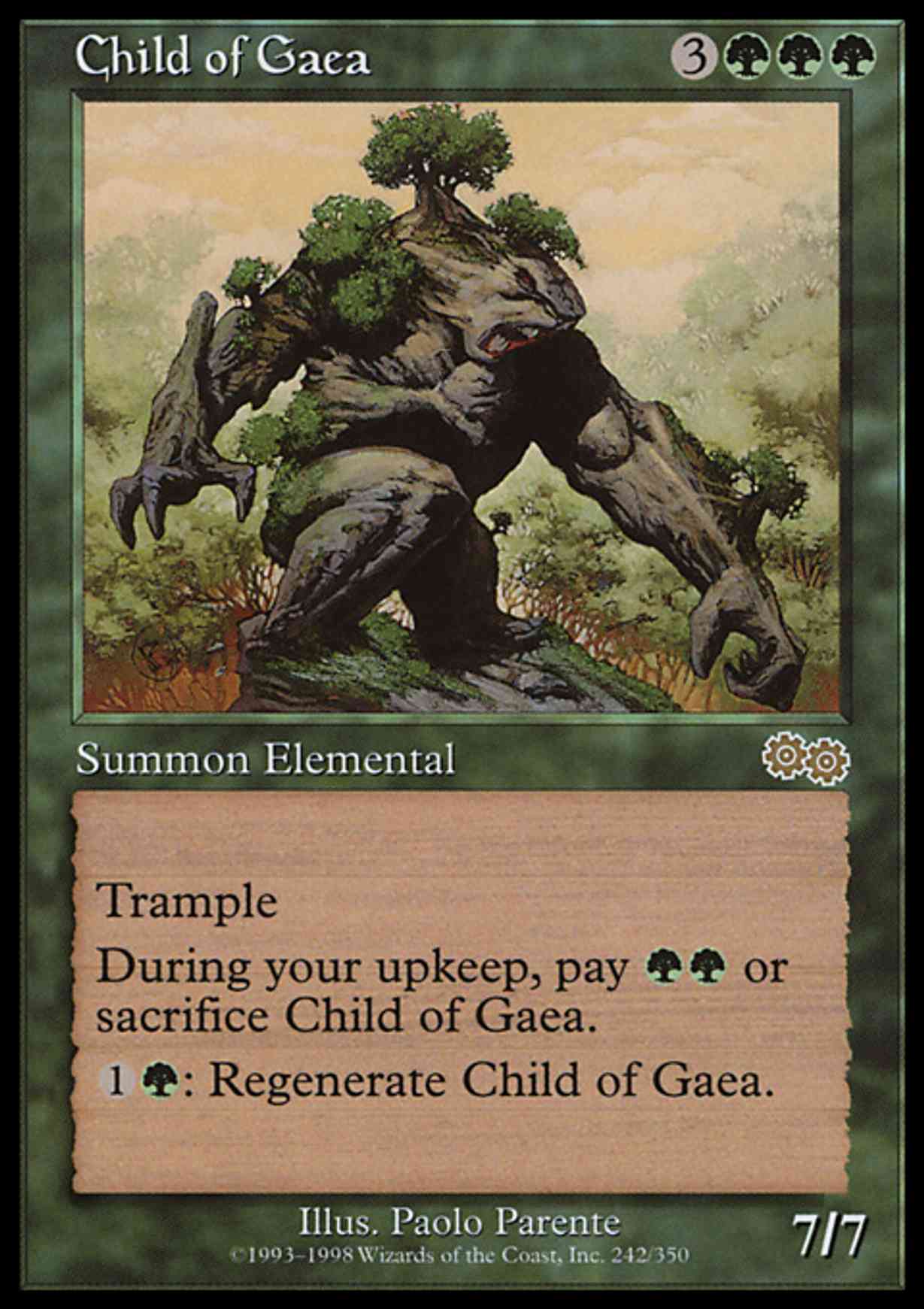 Child of Gaea magic card front