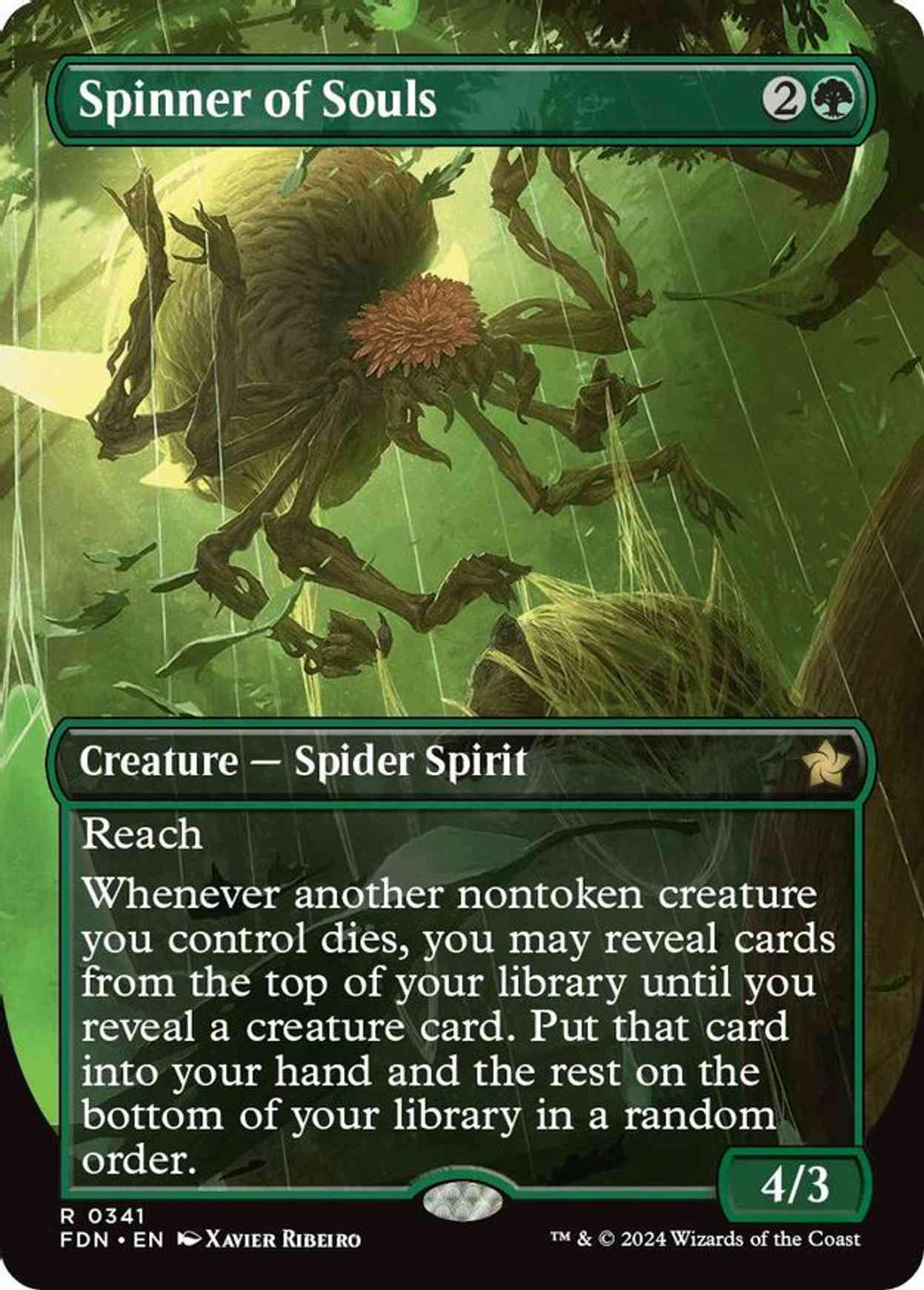 Spinner of Souls (Borderless) magic card front