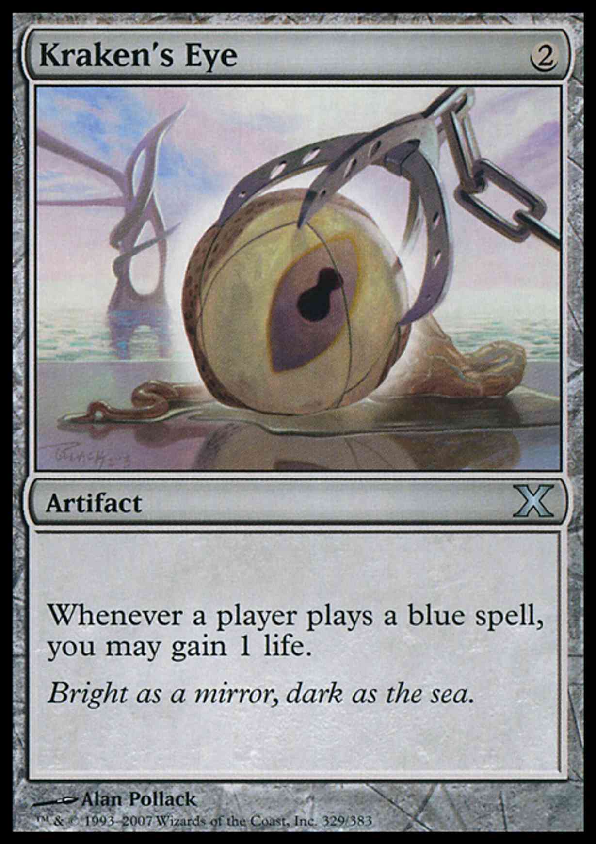 Kraken's Eye magic card front
