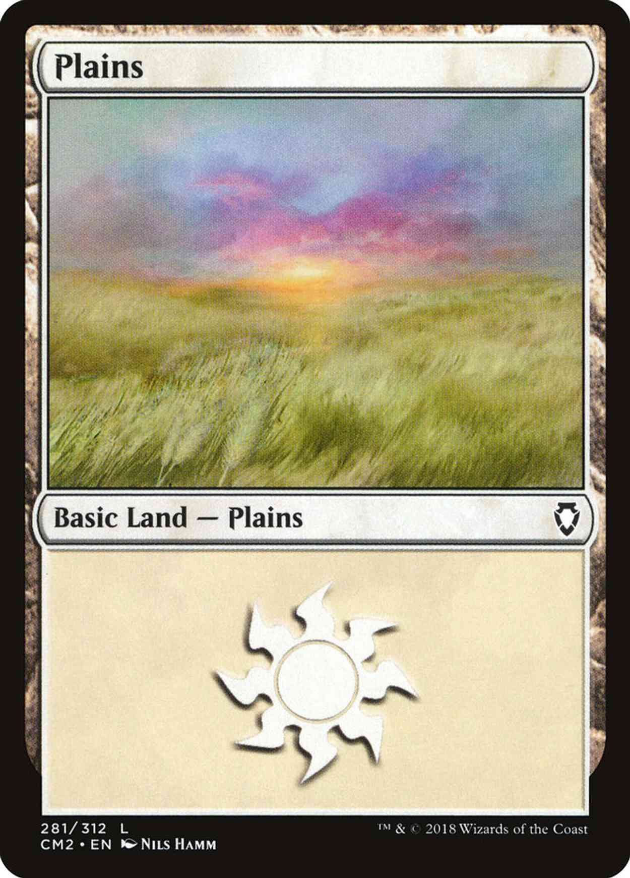 Plains (281) magic card front
