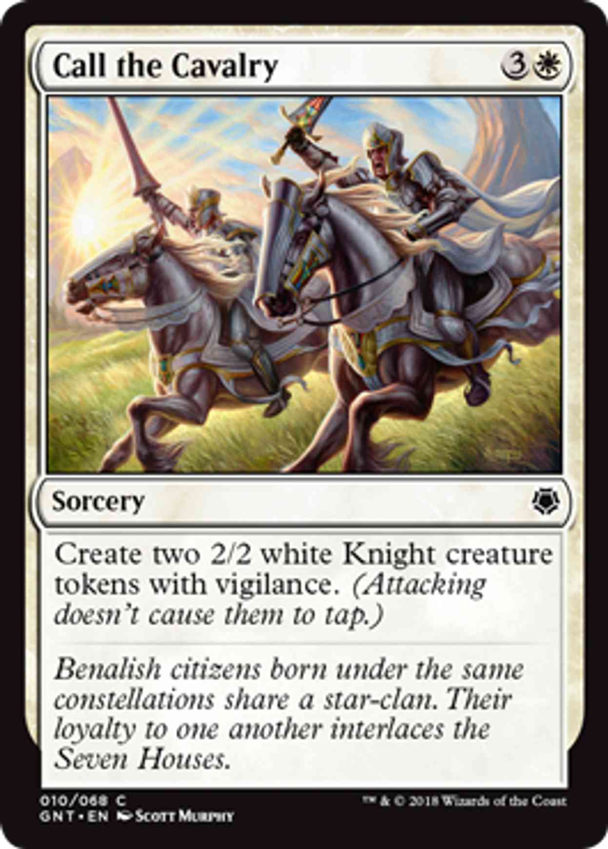 Call the Cavalry magic card front