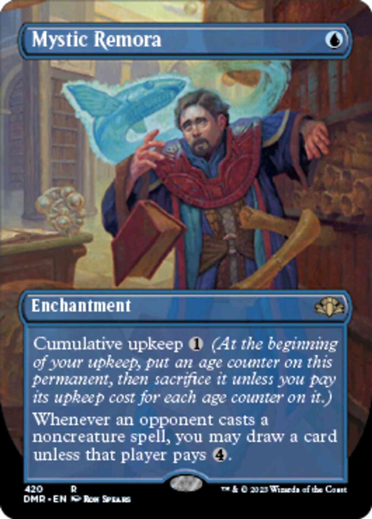 Mystic Remora (Borderless) magic card front