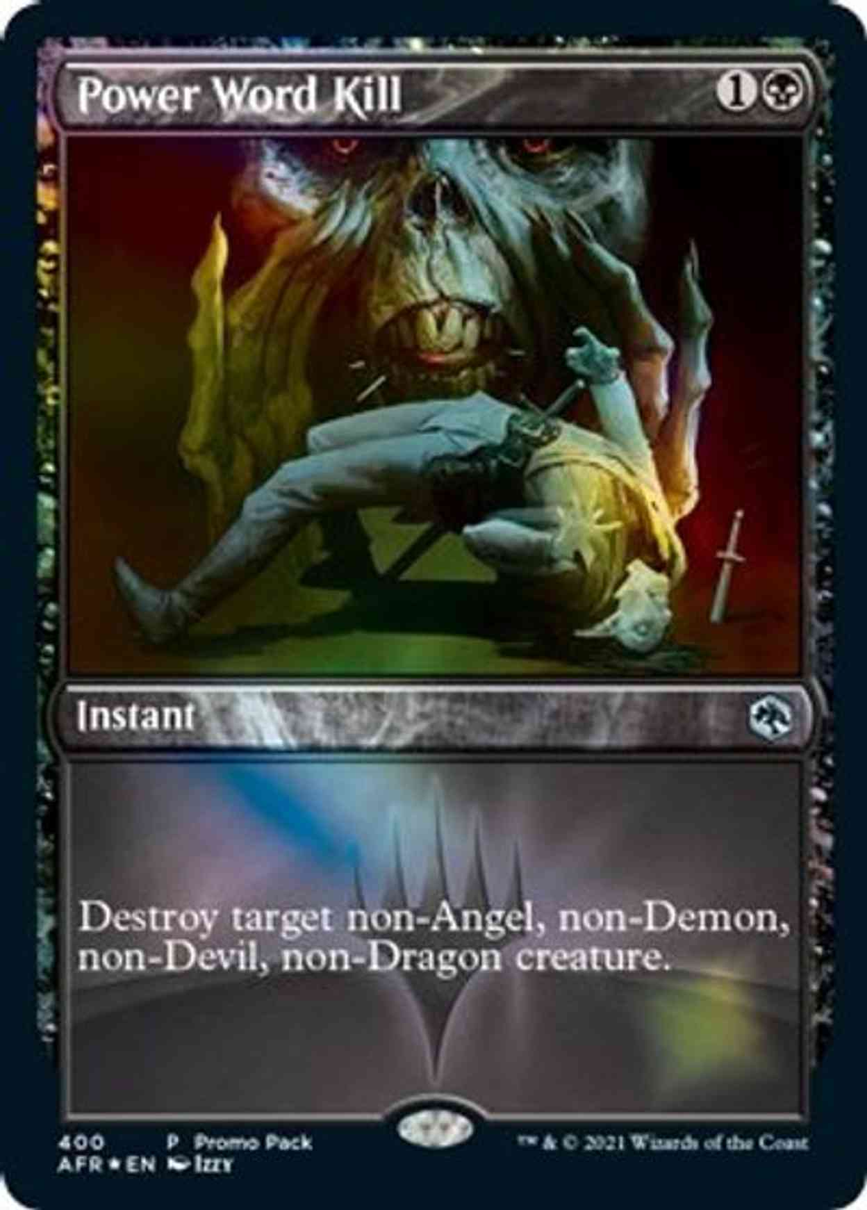 Power Word Kill Price from mtg Promo Pack: Adventures in the Forgotten ...