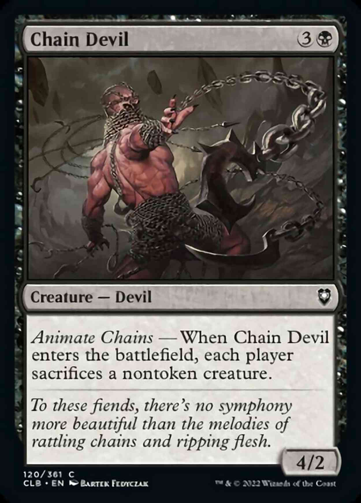 Chain Devil magic card front
