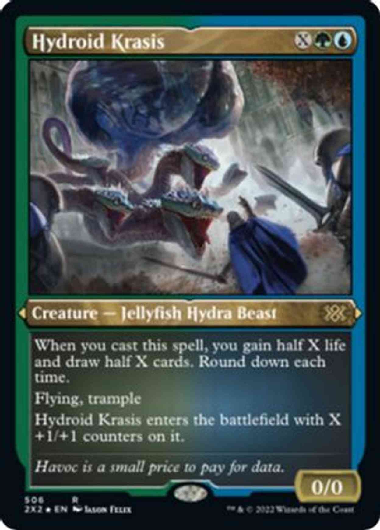 Hydroid Krasis (Foil Etched) magic card front
