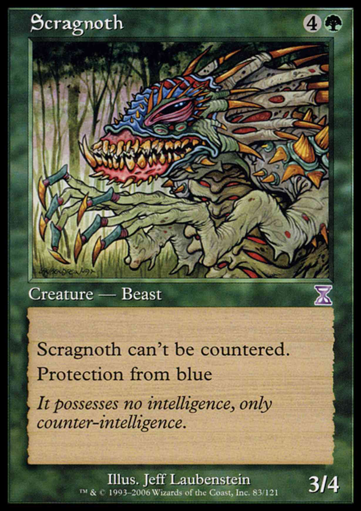 Scragnoth magic card front