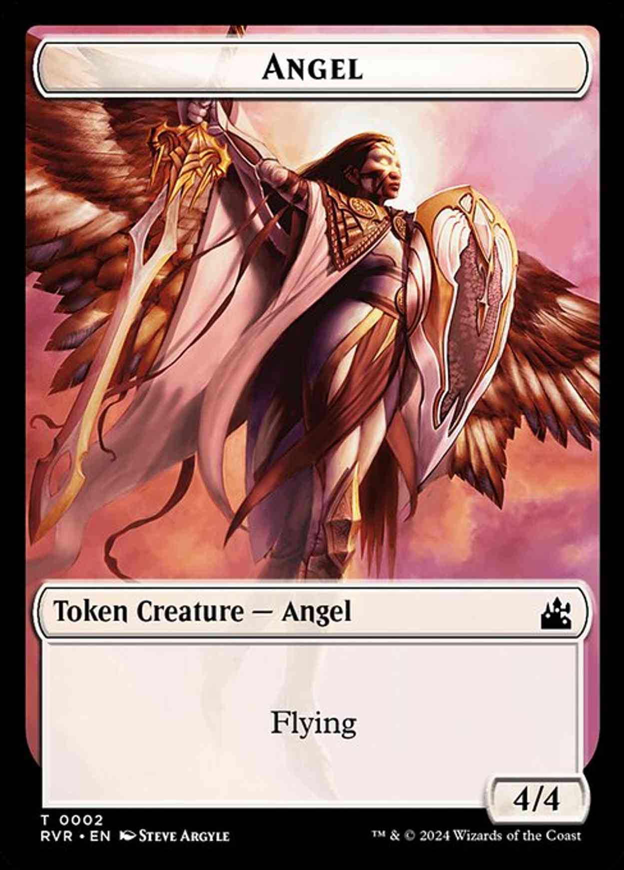Angel Token (0002) magic card front