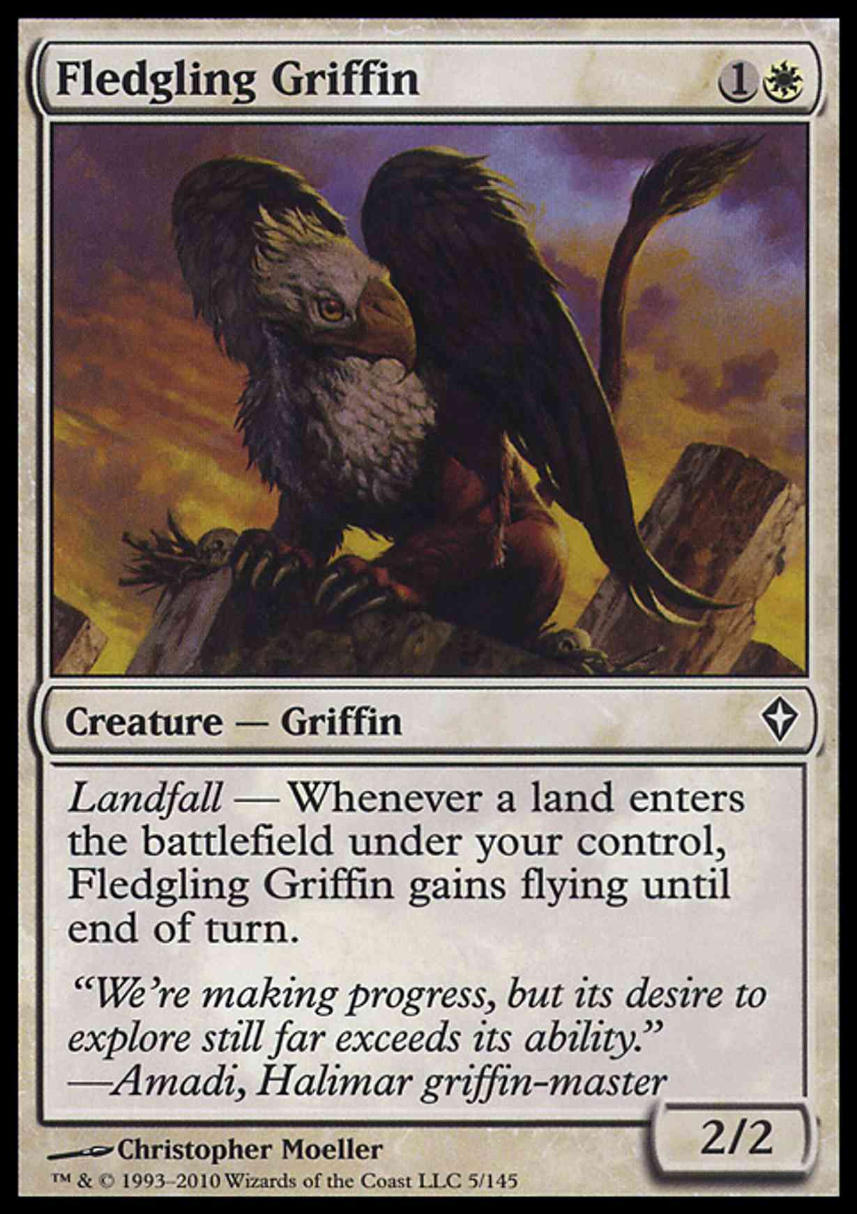 Fledgling Griffin magic card front