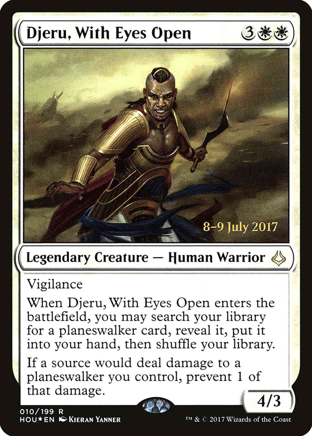 Djeru, With Eyes Open magic card front