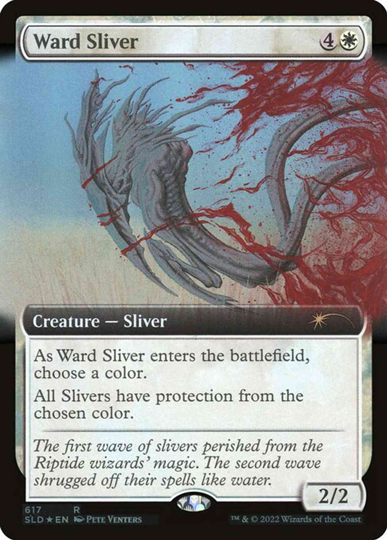 Ward Sliver (Extended Art) magic card front