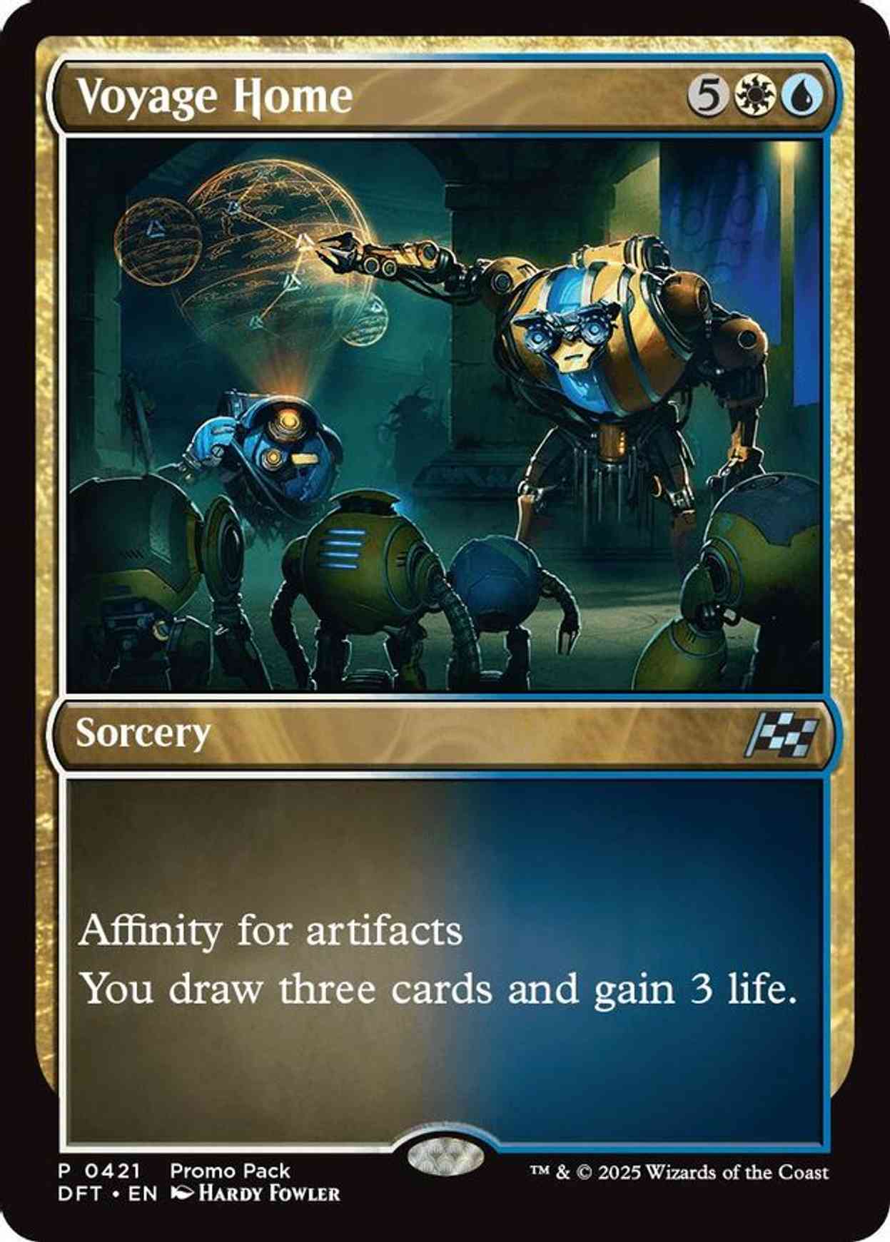 Voyage Home magic card front