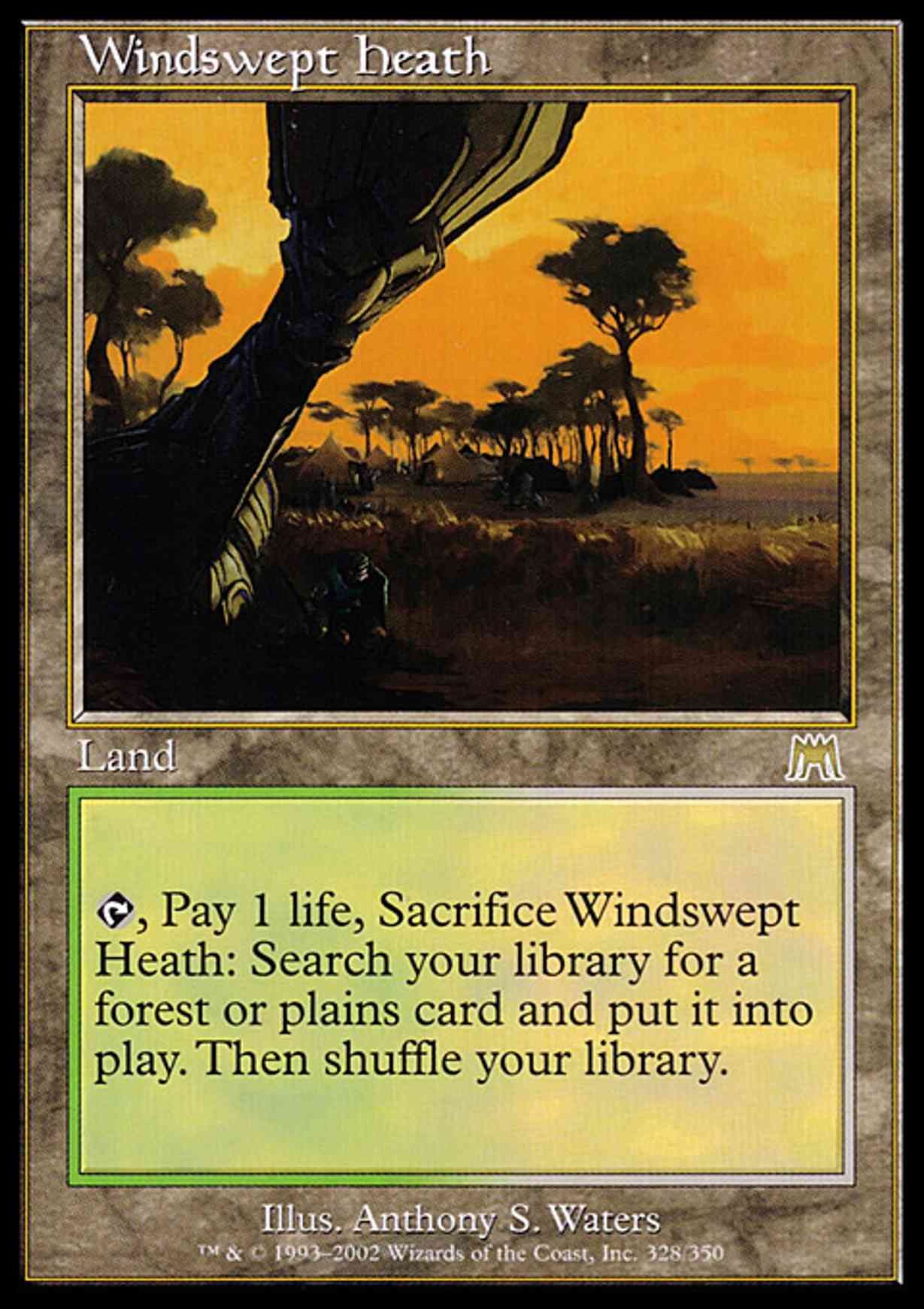 Windswept Heath magic card front