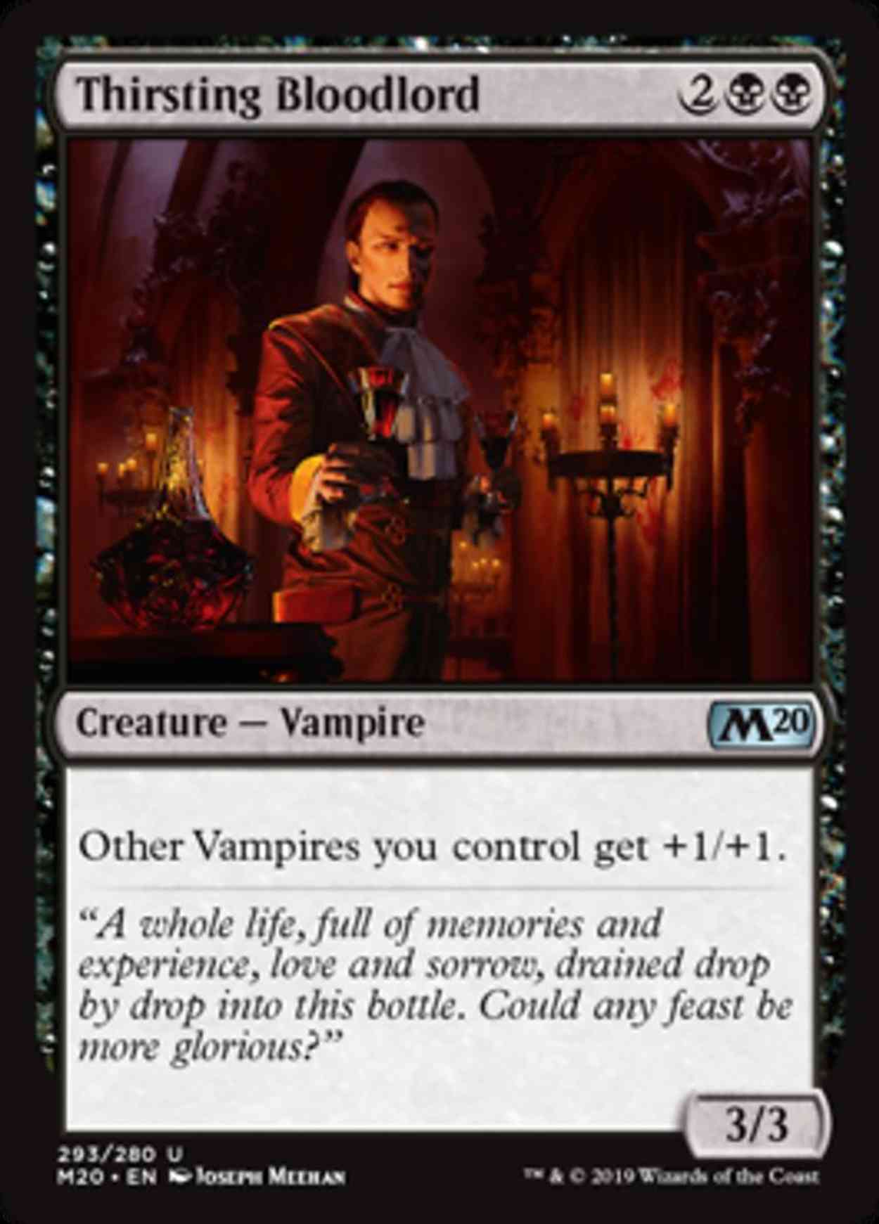 Thirsting Bloodlord magic card front
