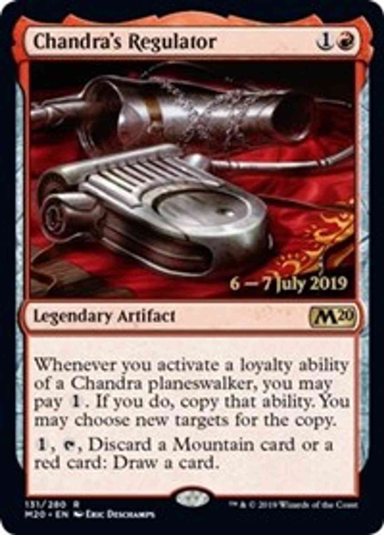 Chandra's Regulator magic card front