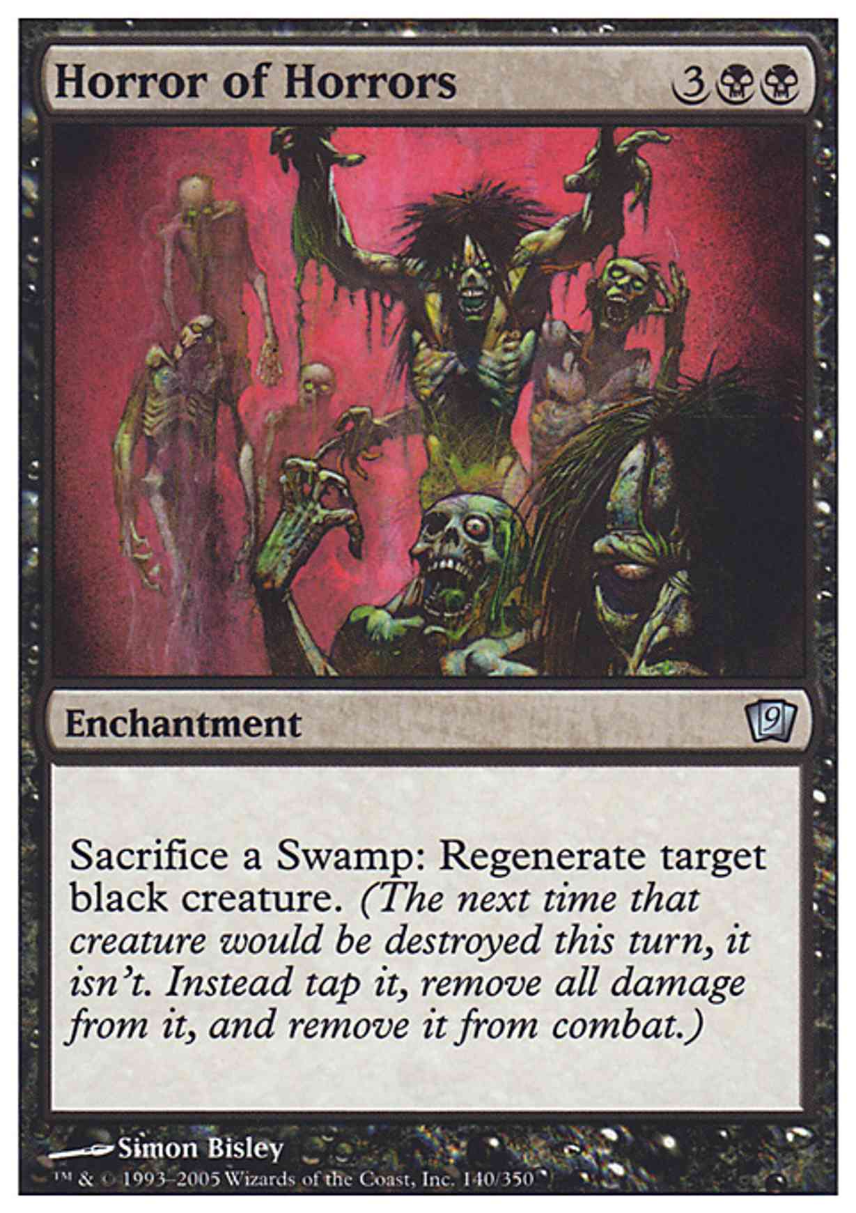 Horror of Horrors magic card front