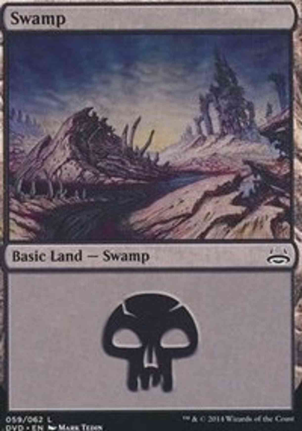 Swamp (59) (Divine vs. Demonic) magic card front