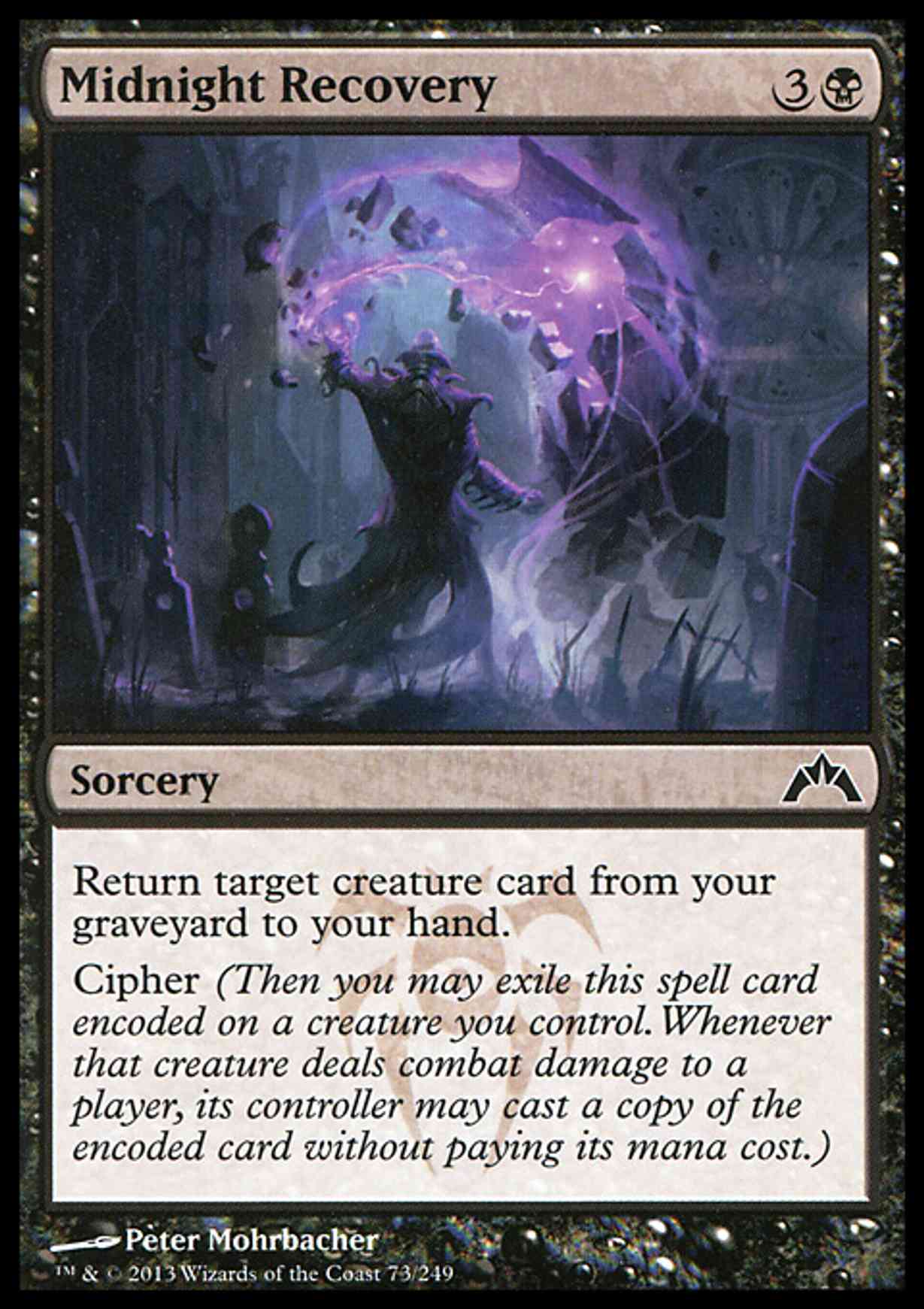 Midnight Recovery magic card front