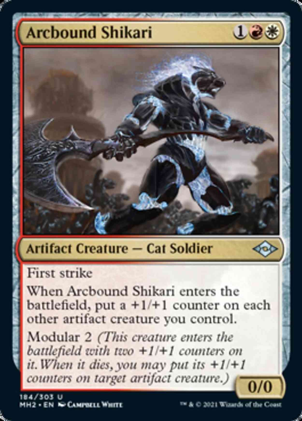 Arcbound Shikari magic card front