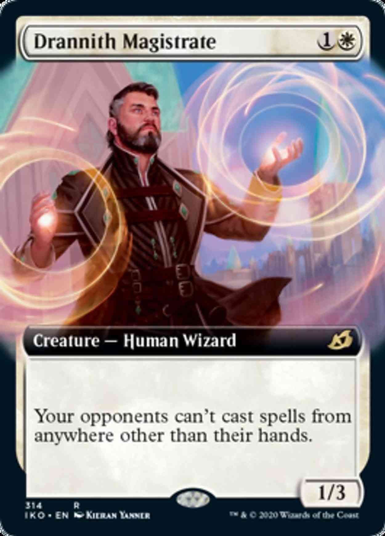 Drannith Magistrate (Extended Art) magic card front