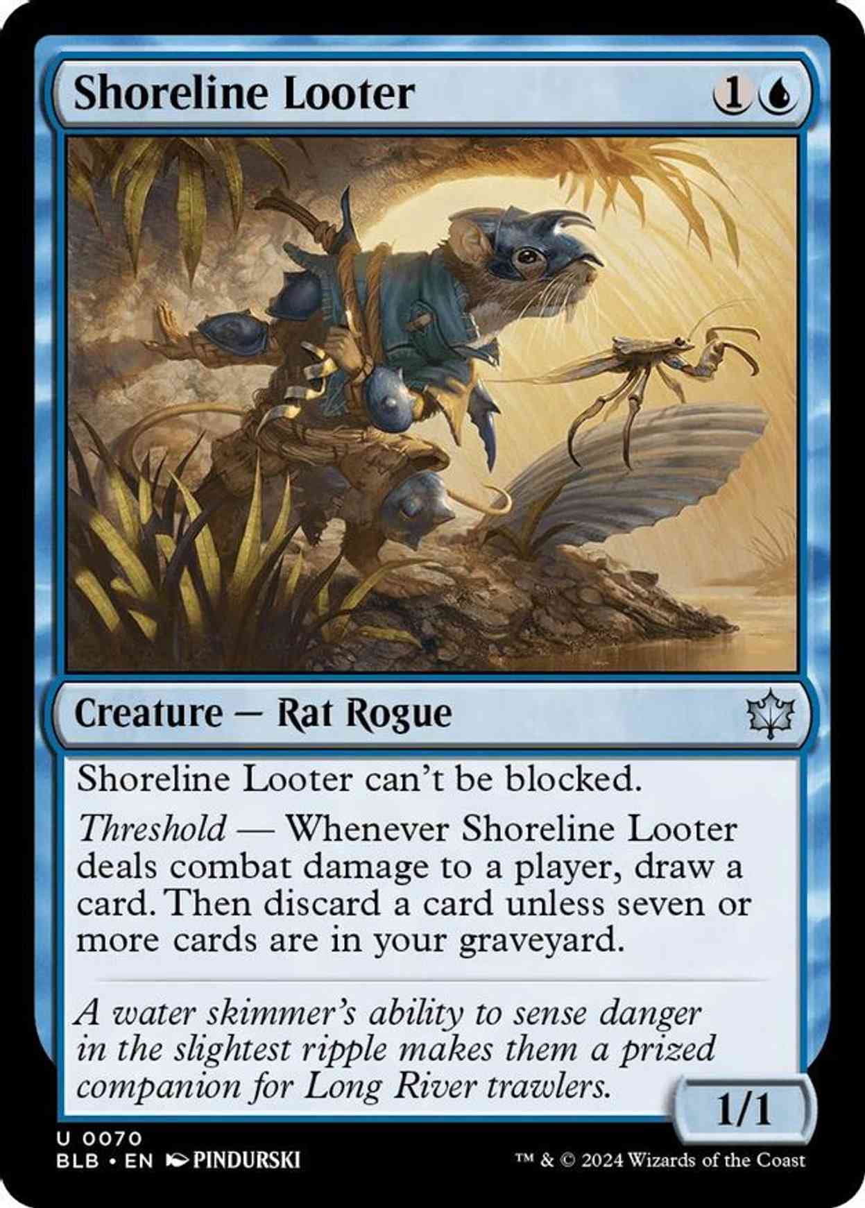 Shoreline Looter magic card front