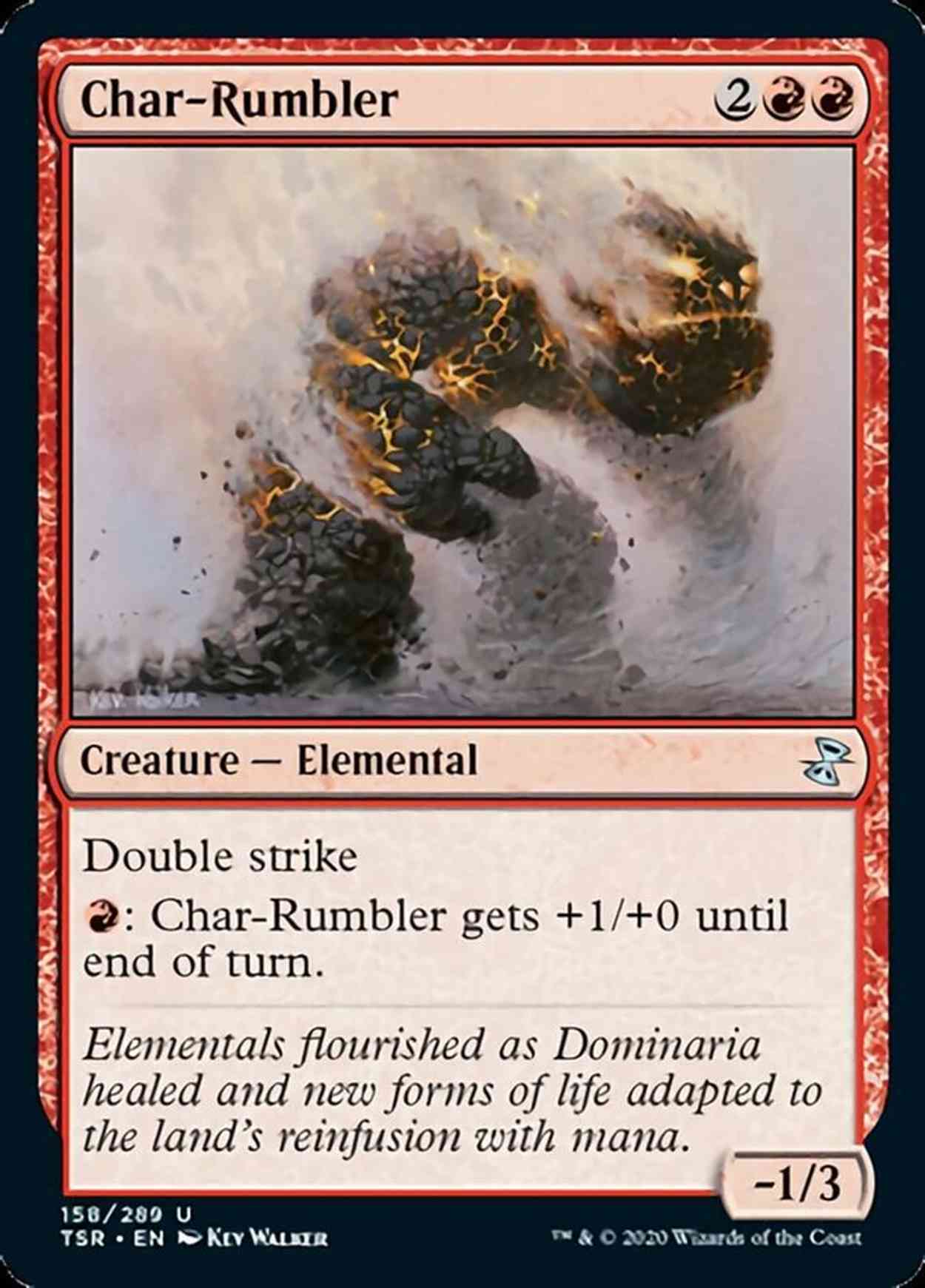 Char-Rumbler magic card front