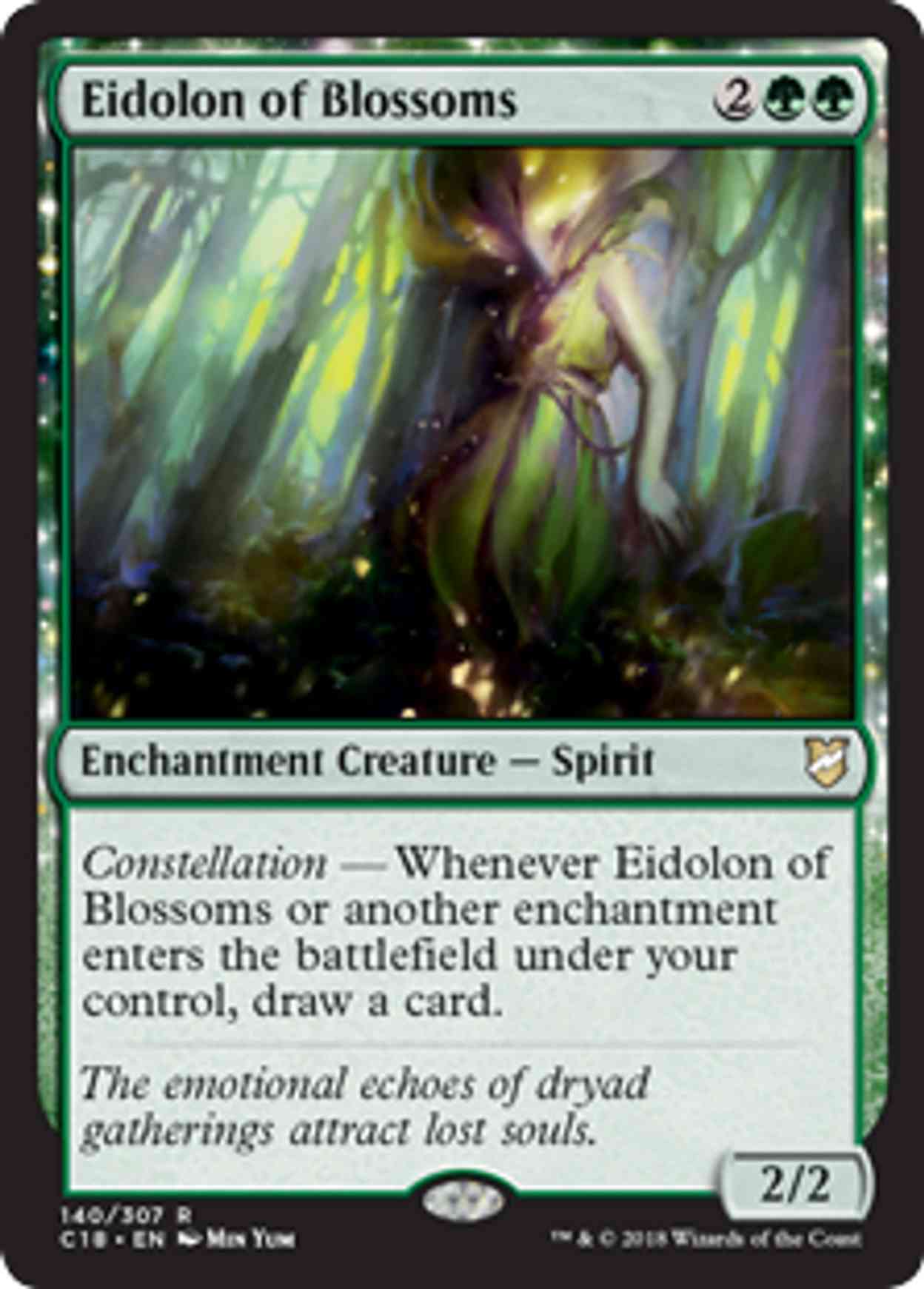Eidolon of Blossoms magic card front
