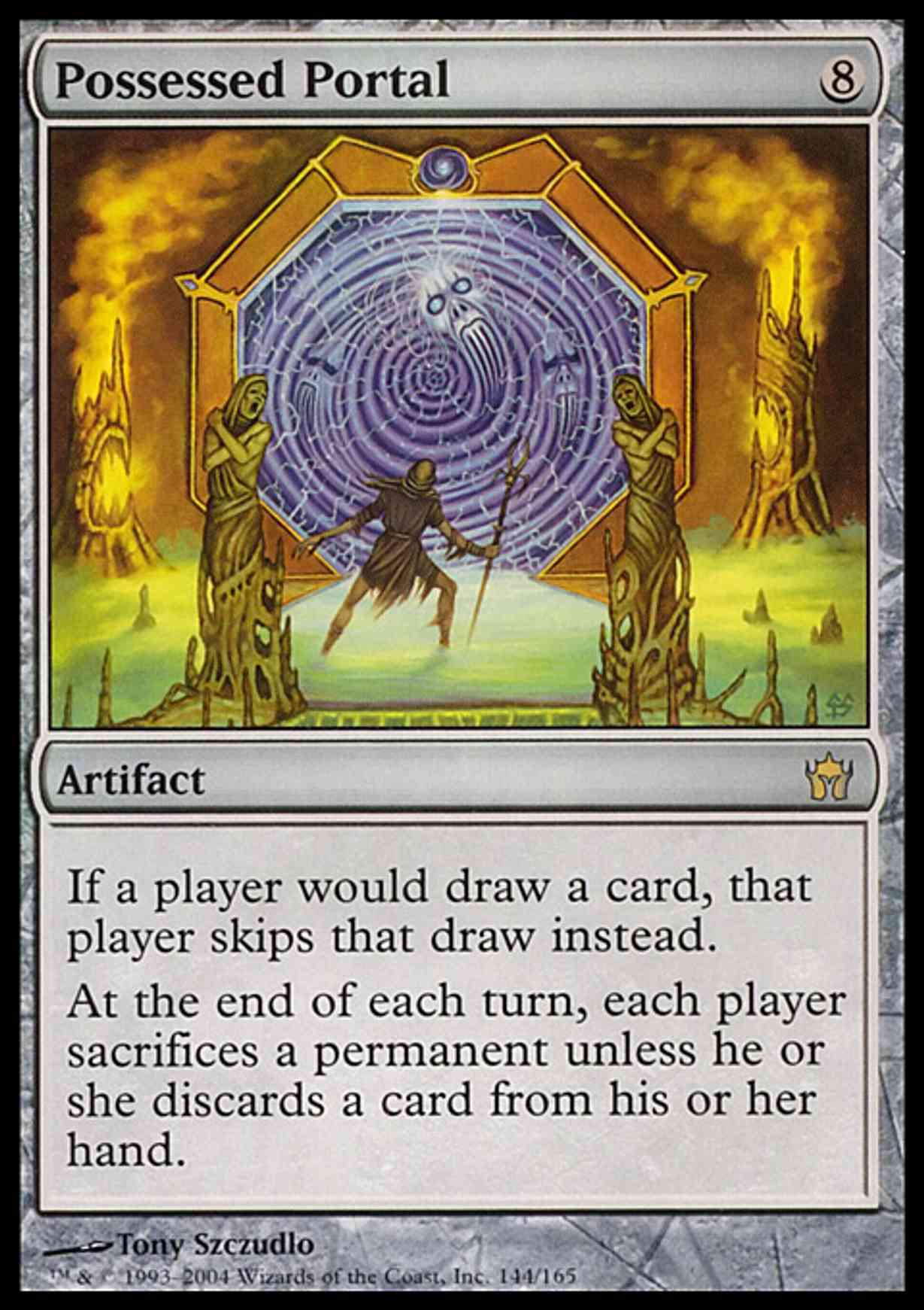 Possessed Portal magic card front