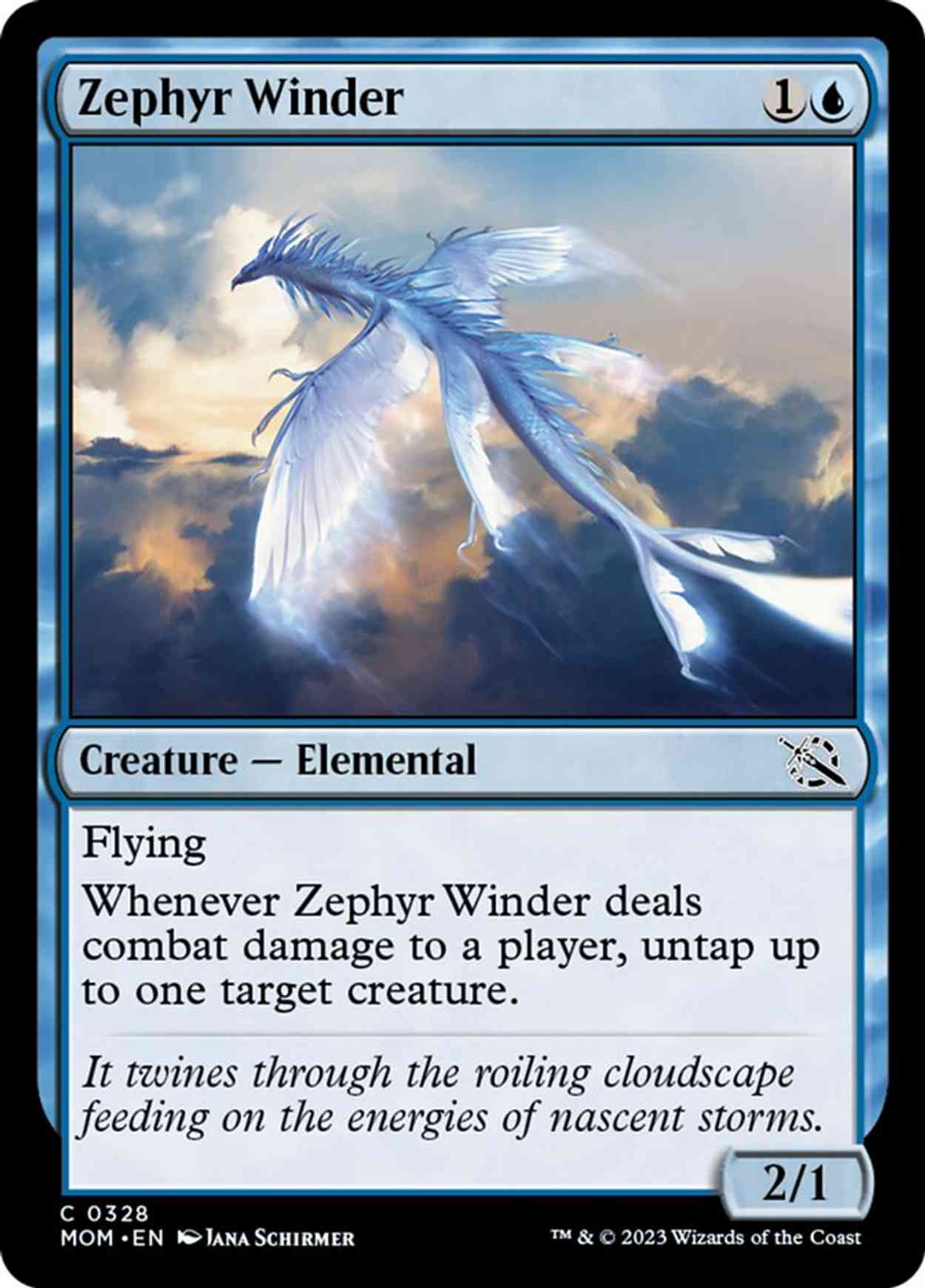 Zephyr Winder magic card front