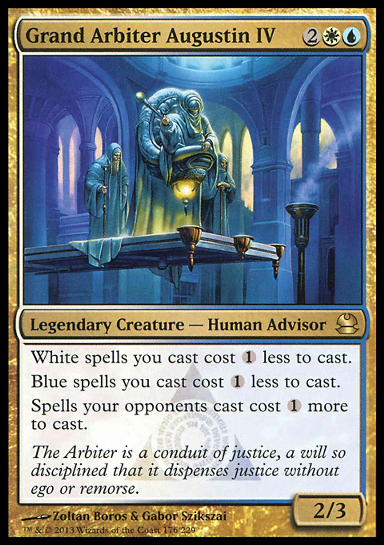 Grand Arbiter Augustin IV magic card front