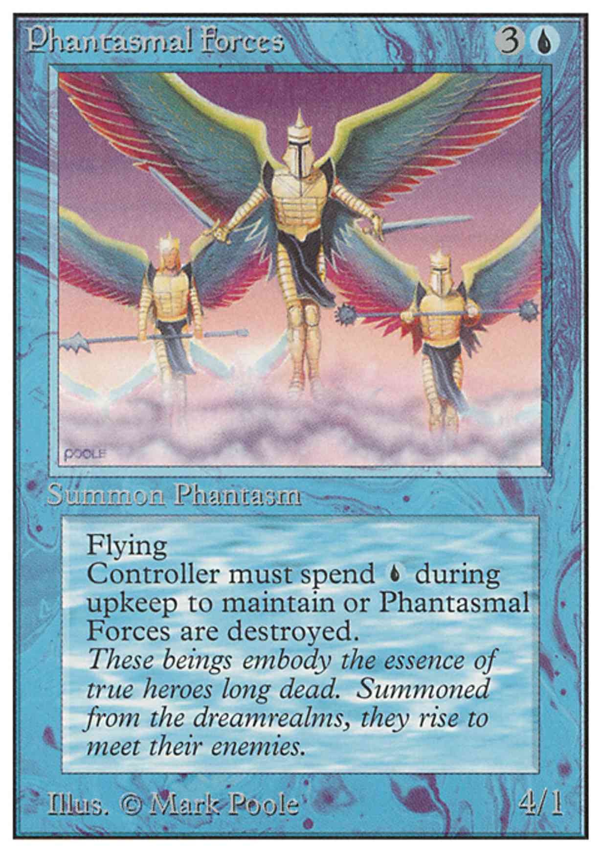 Phantasmal Forces magic card front