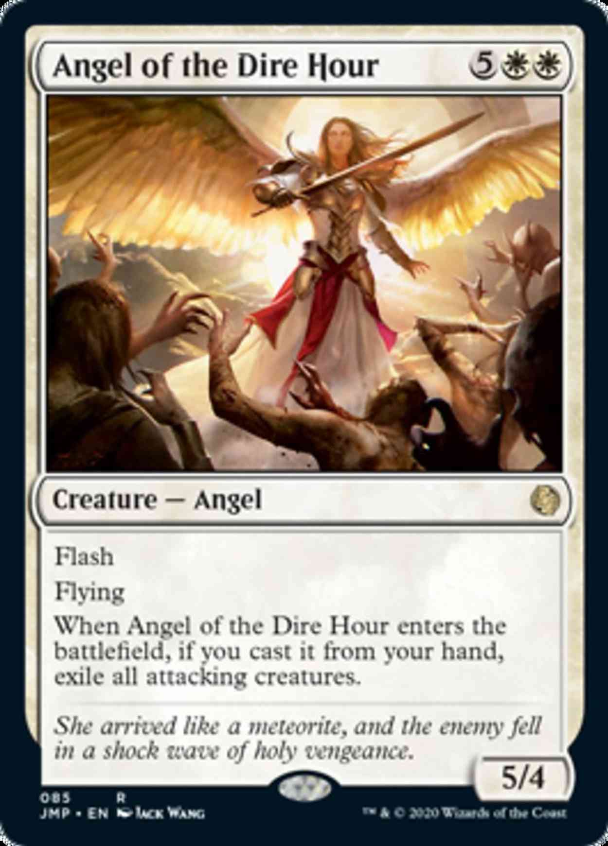 Angel of the Dire Hour magic card front