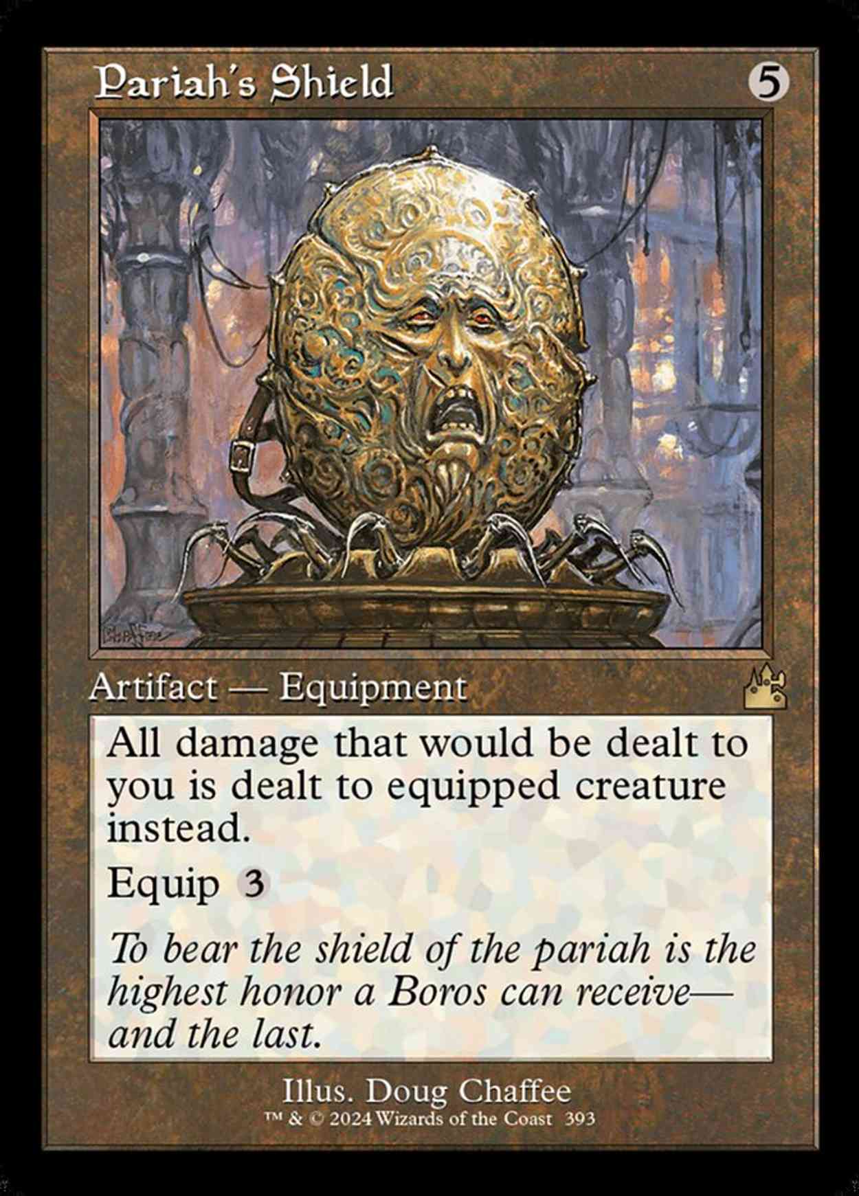 Pariah's Shield (Retro Frame) magic card front