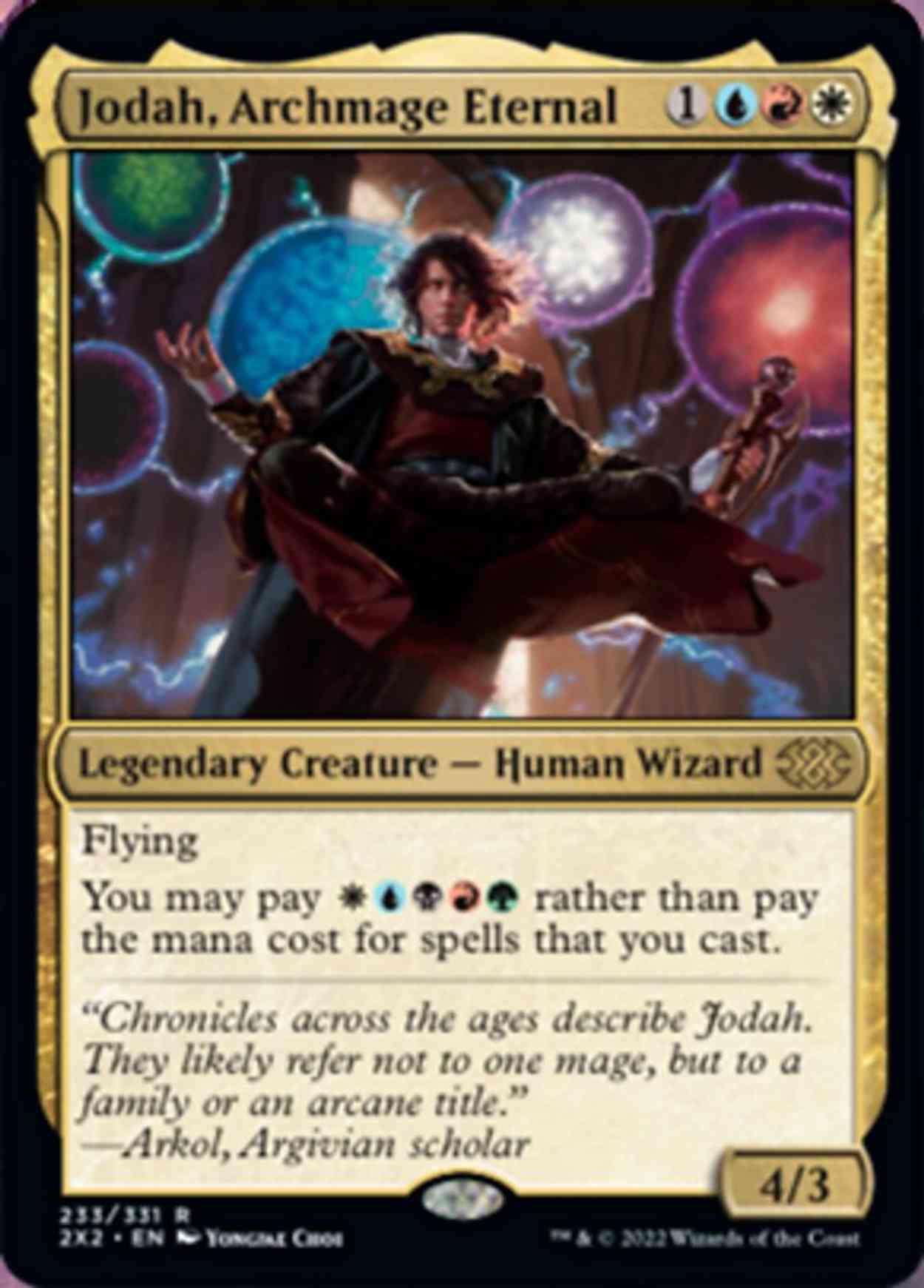 Jodah, Archmage Eternal magic card front