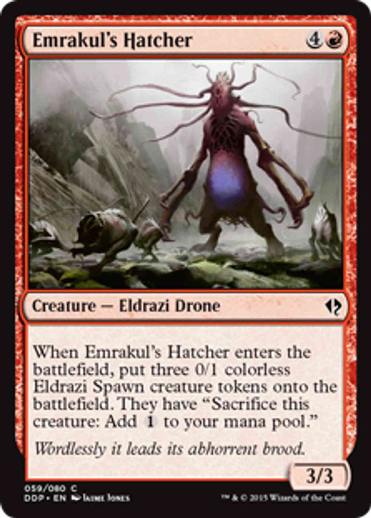 Emrakul's Hatcher magic card front