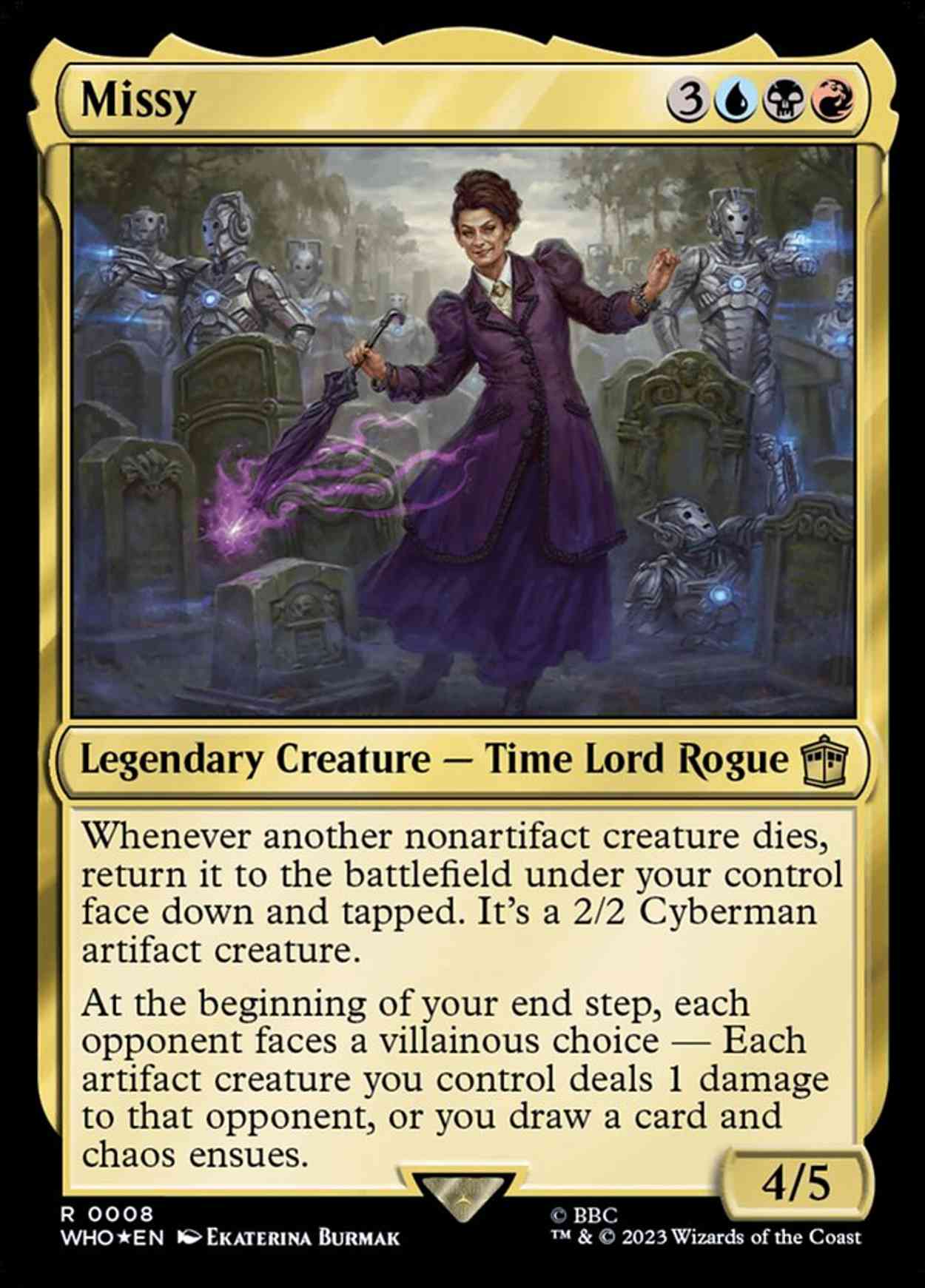 Missy magic card front