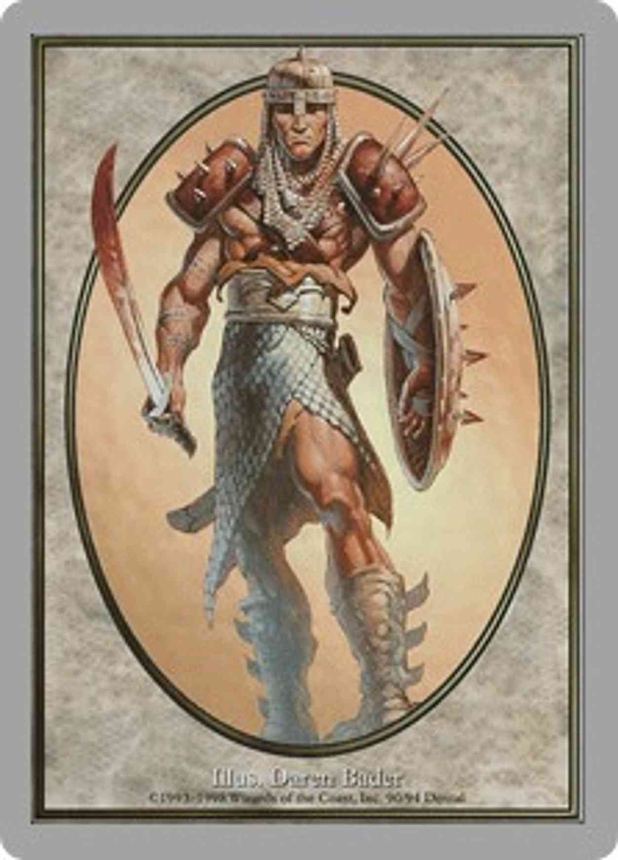 Soldier Token magic card front