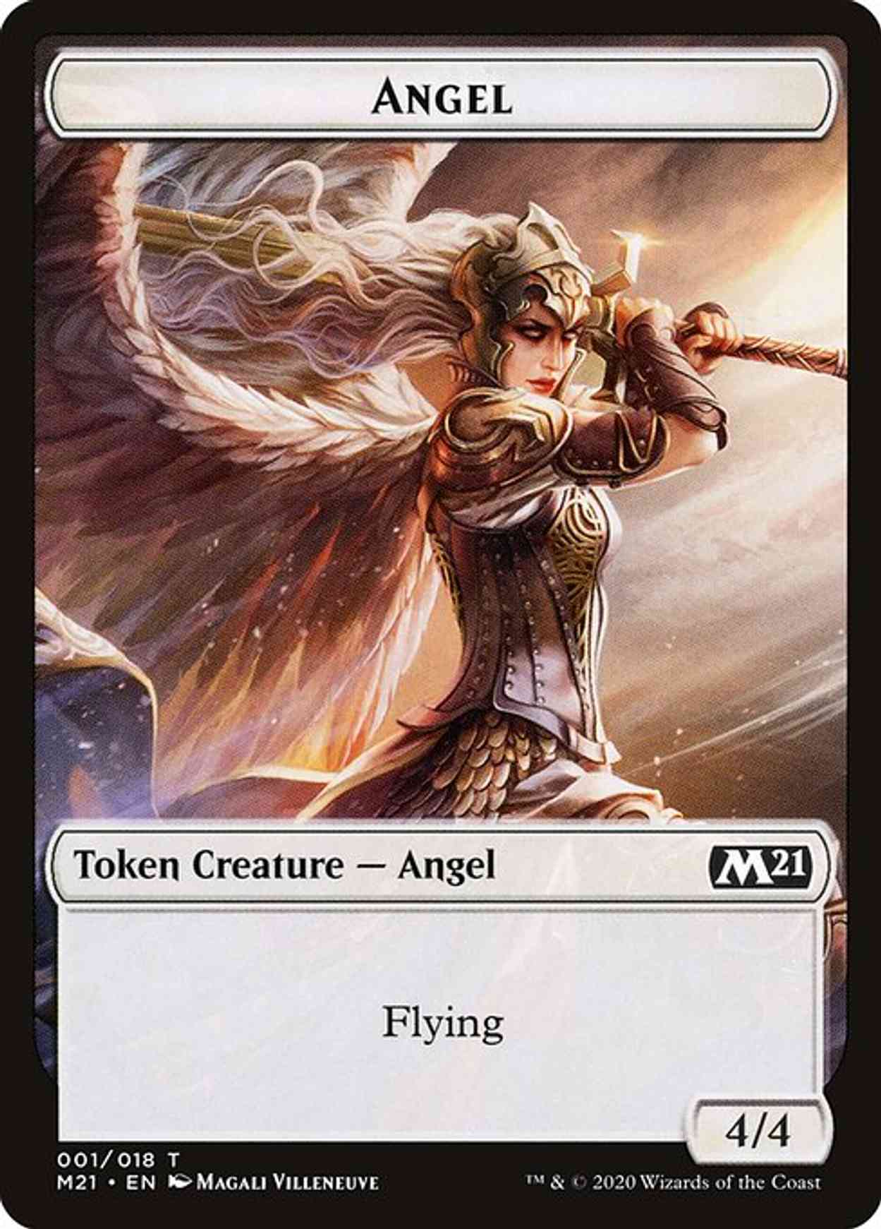 Angel // Treasure Double-sided Token magic card front