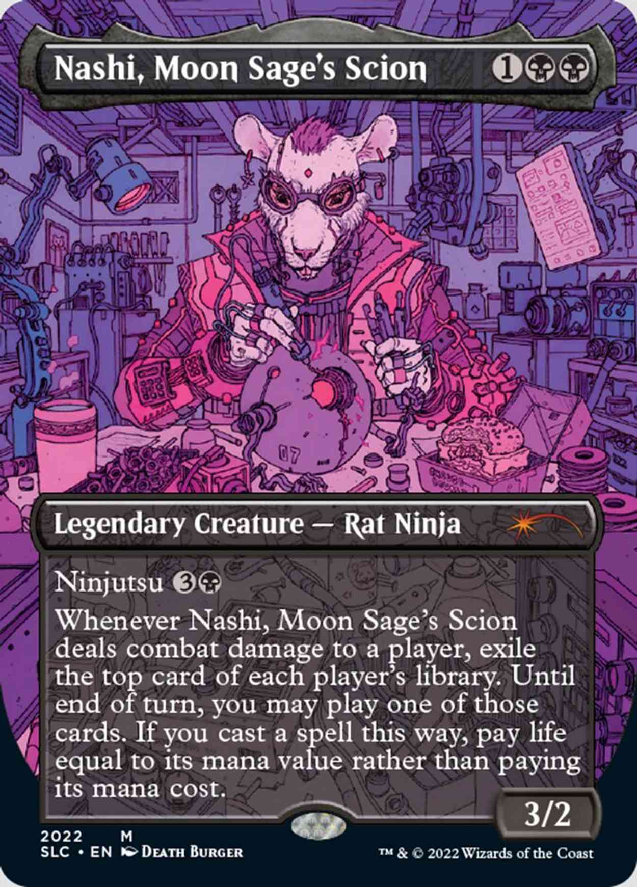 Nashi, Moon Sage's Scion magic card front