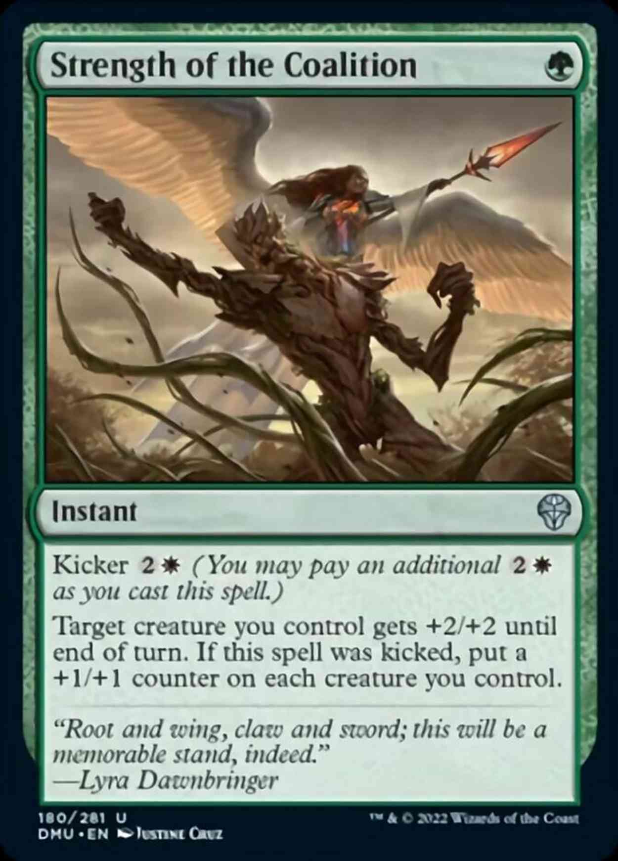 Strength of the Coalition magic card front