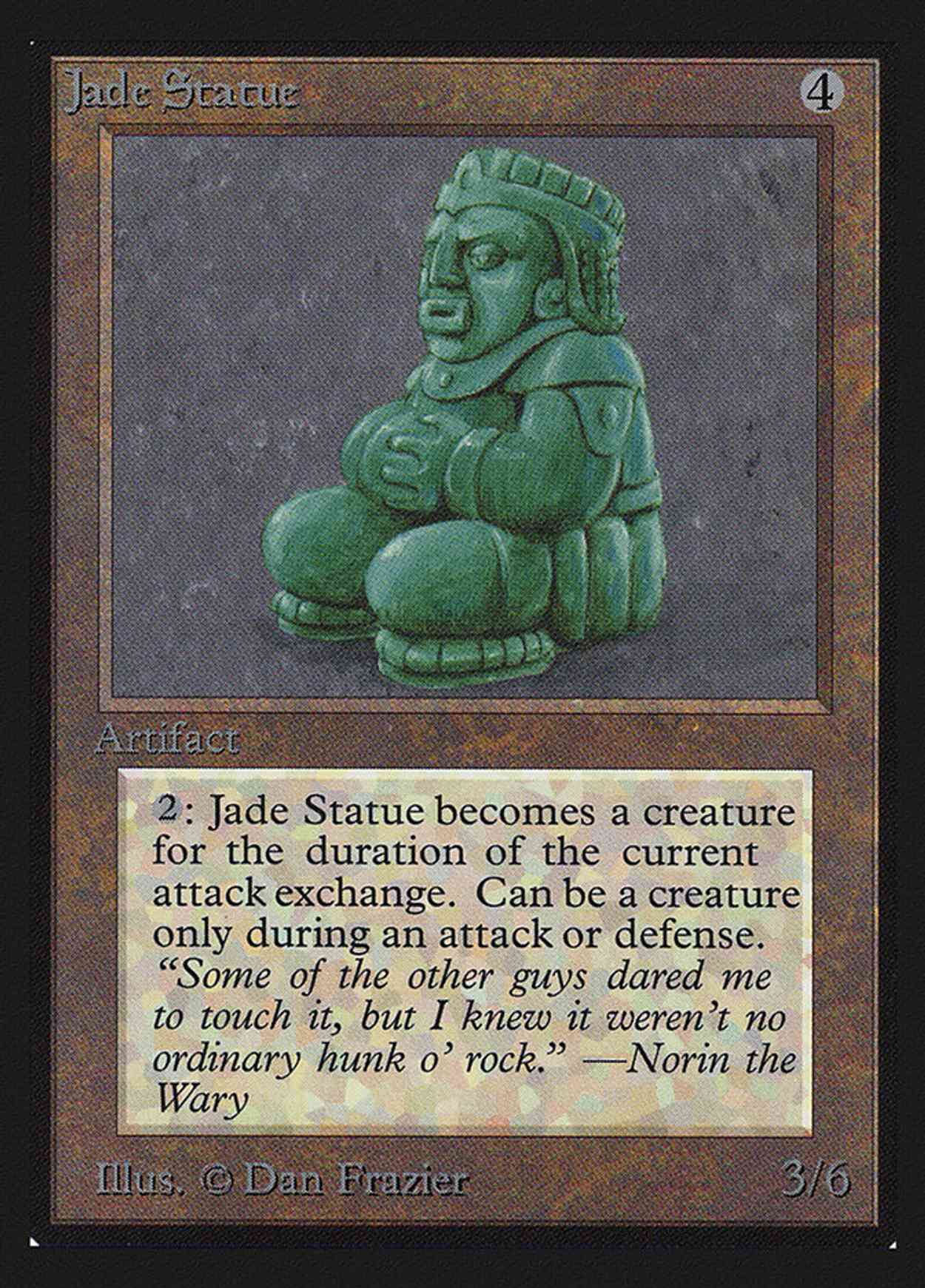 Jade Statue (IE) magic card front