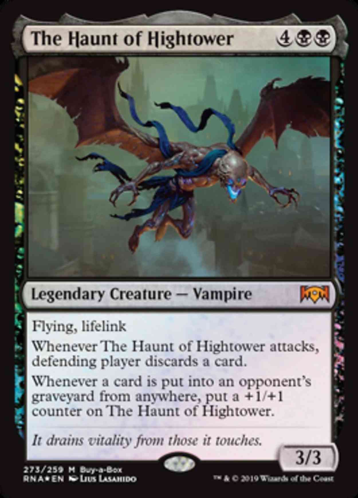 The Haunt of Hightower magic card front