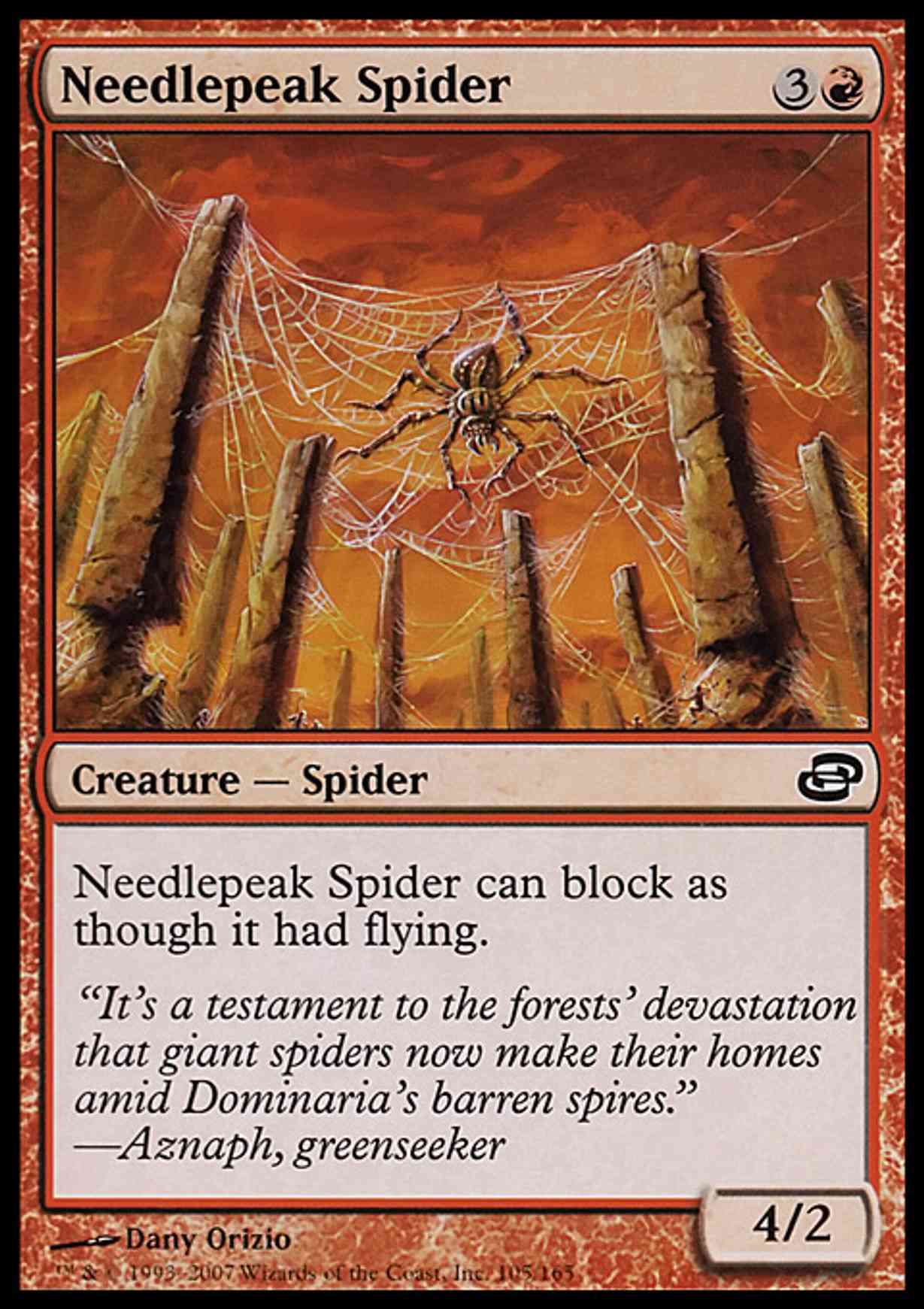 Needlepeak Spider magic card front
