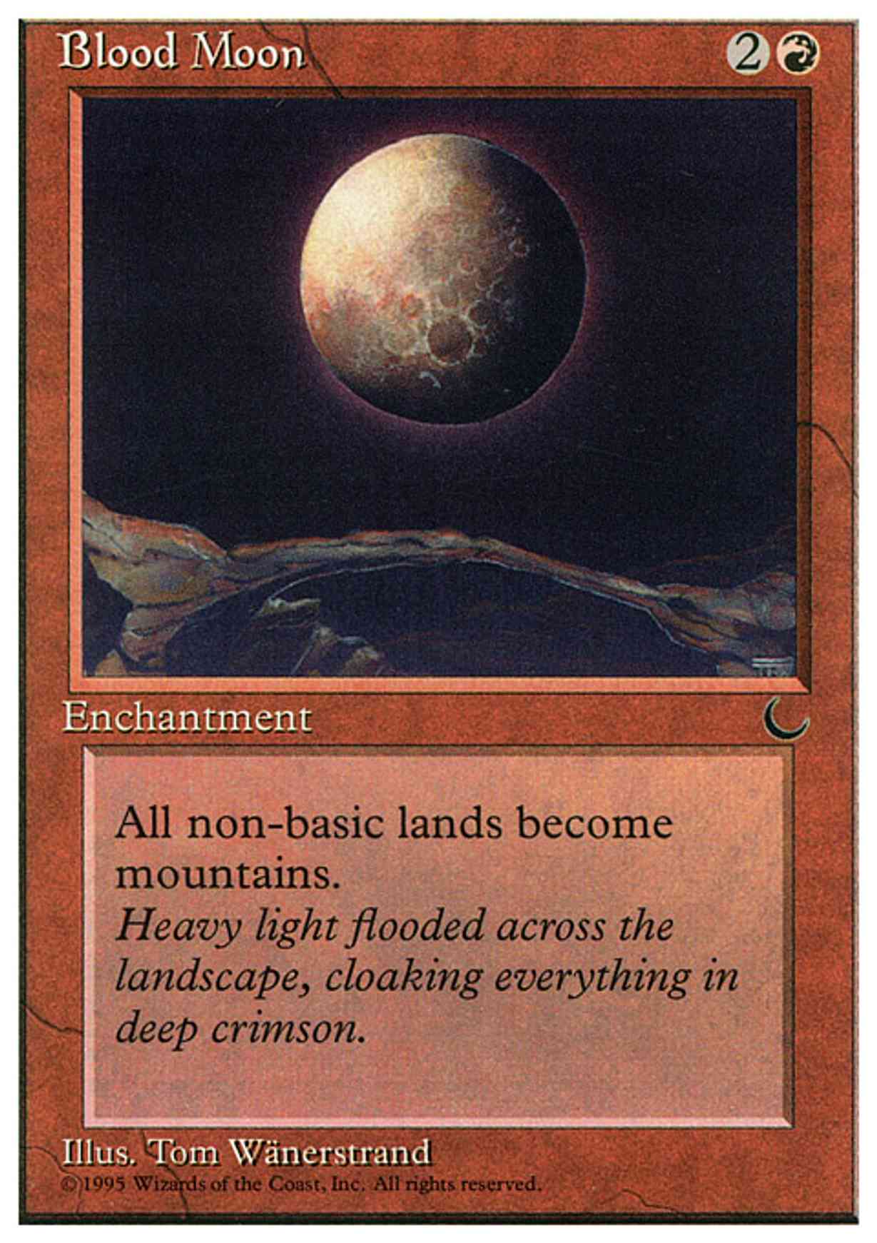 Blood Moon magic card front