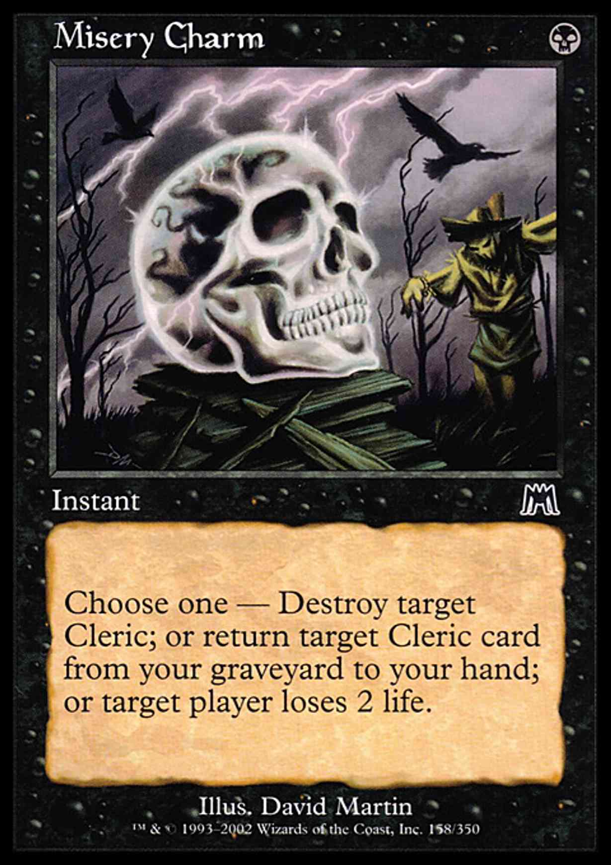 Misery Charm magic card front