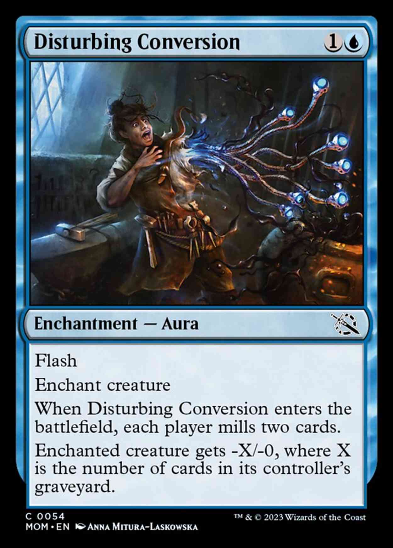 Disturbing Conversion magic card front