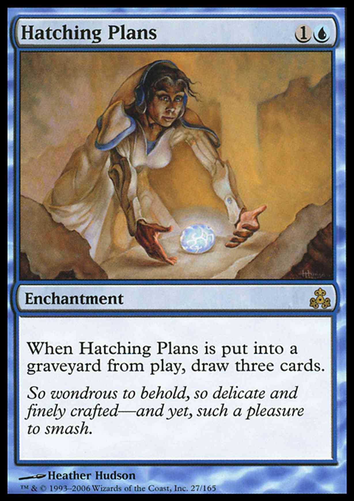 Hatching Plans magic card front