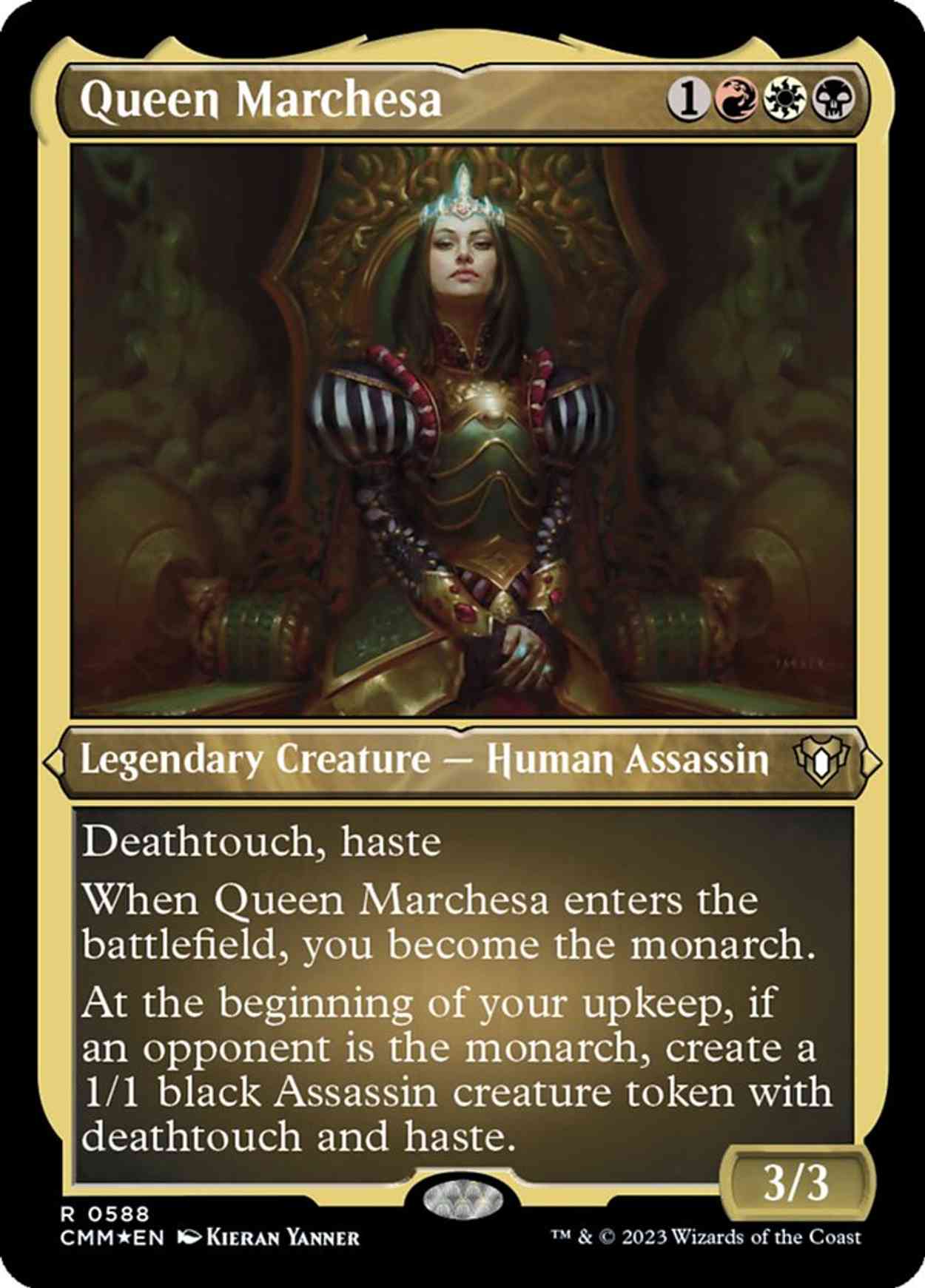 Queen Marchesa (Foil Etched) magic card front